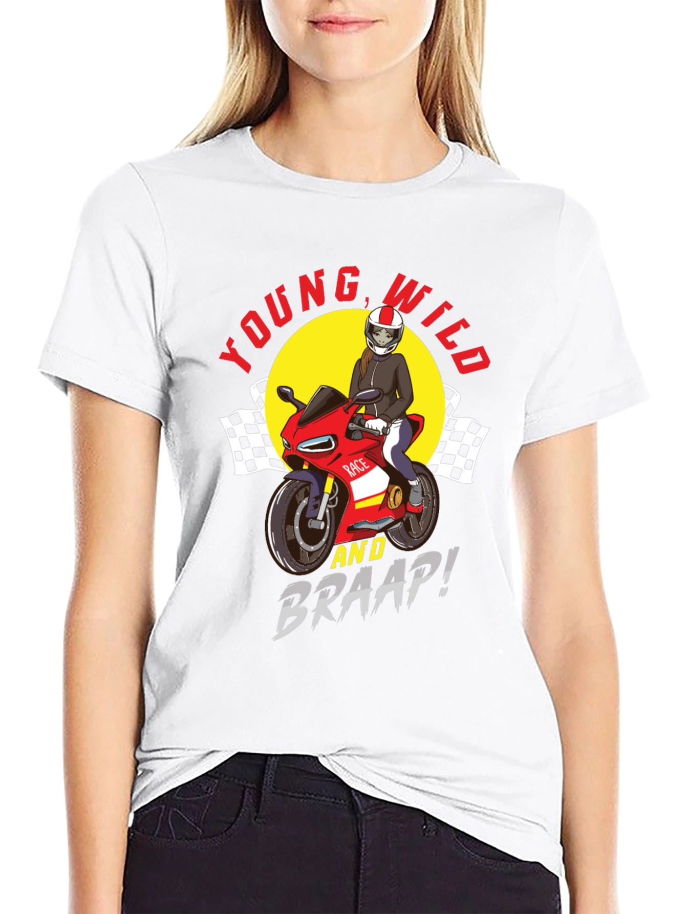Young Wild & Braap! Graphic Tee
