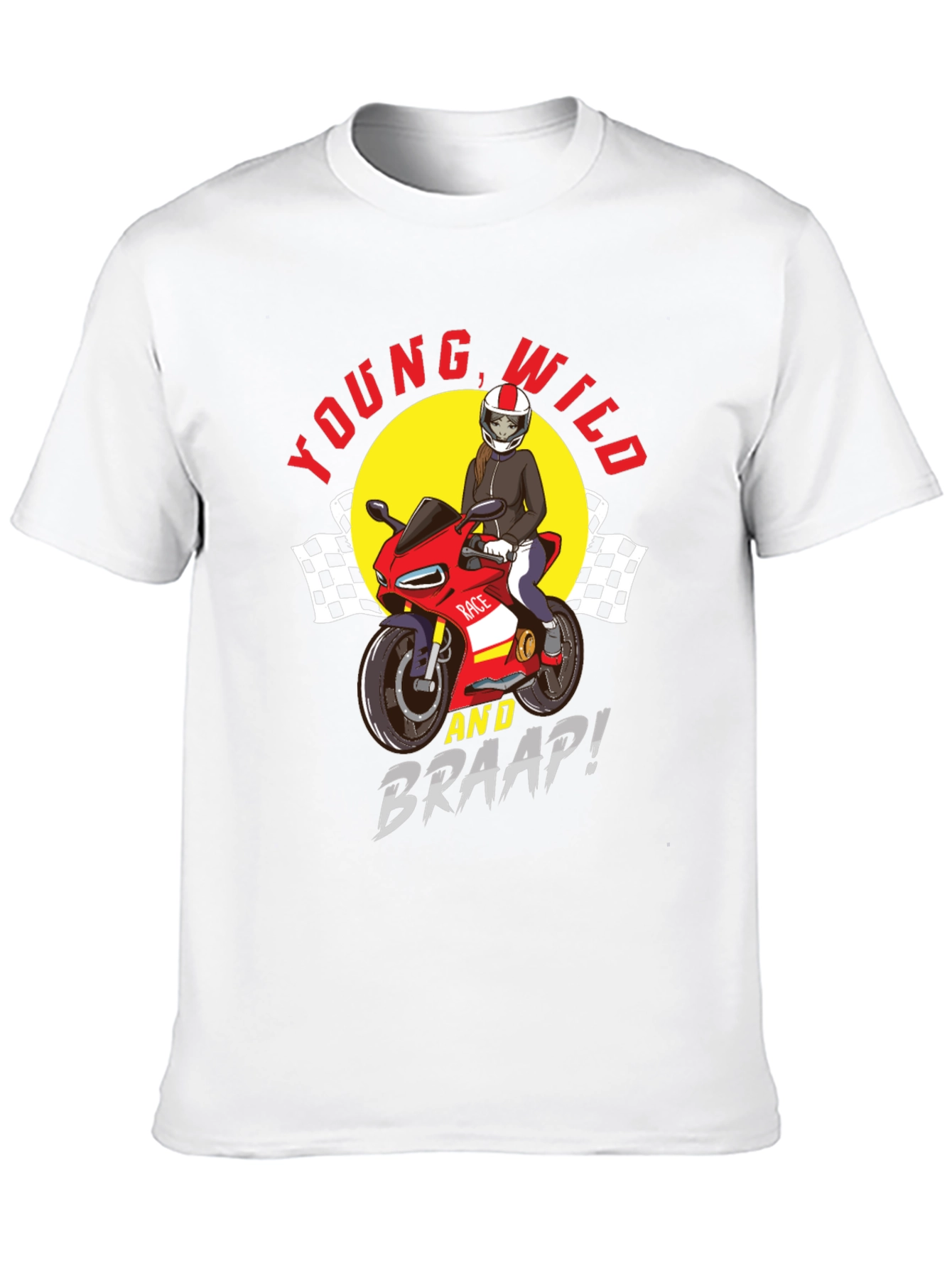 Young Wild & Braap! Graphic Tee
