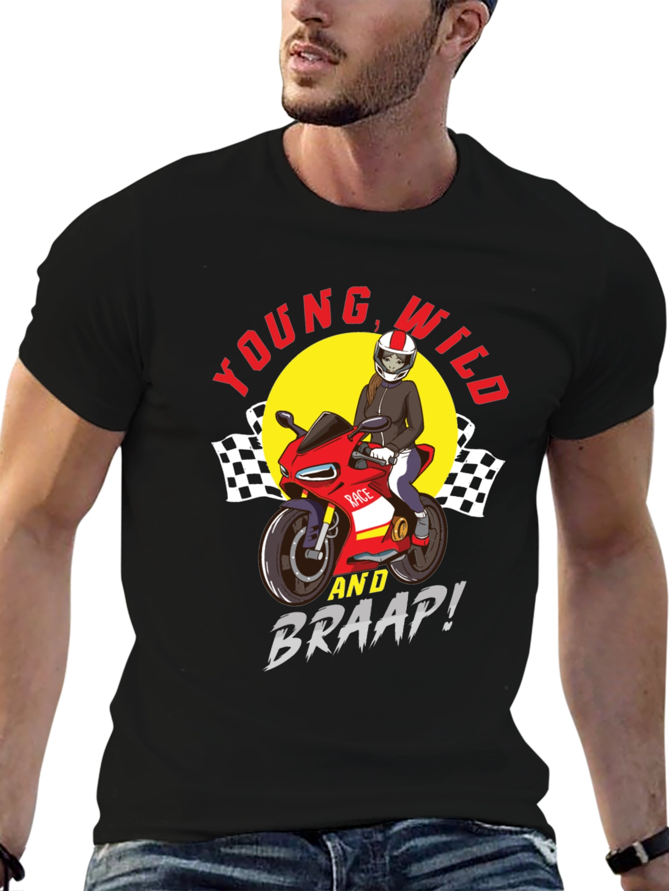 Young Wild & Braap! Graphic Tee