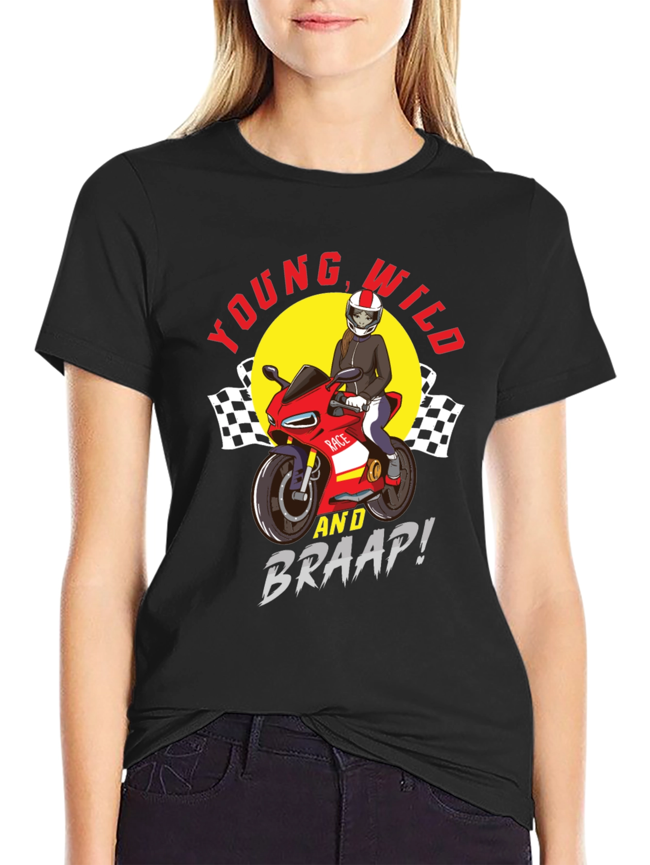 Young Wild & Braap! Graphic Tee