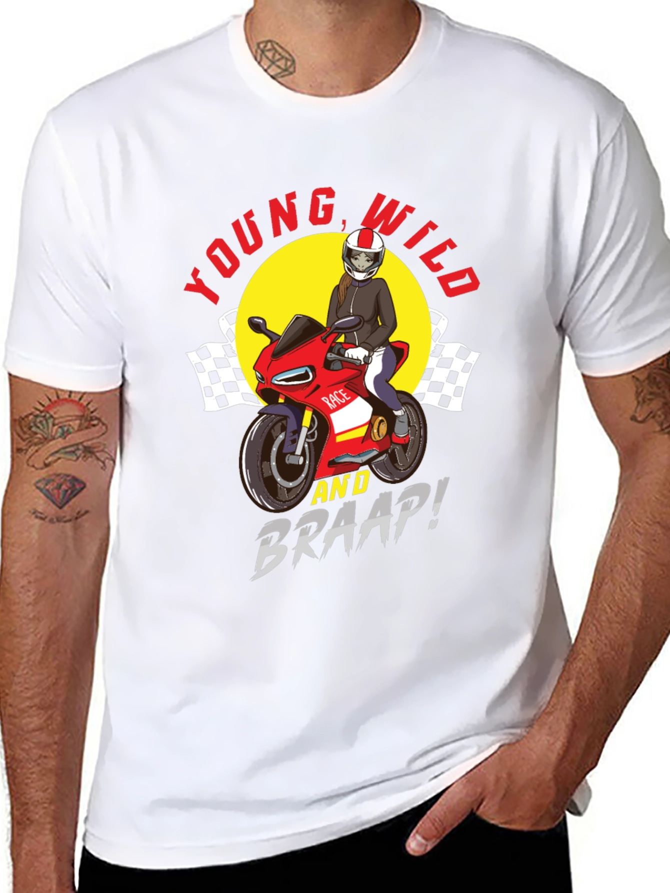 Young Wild & Braap! Graphic Tee