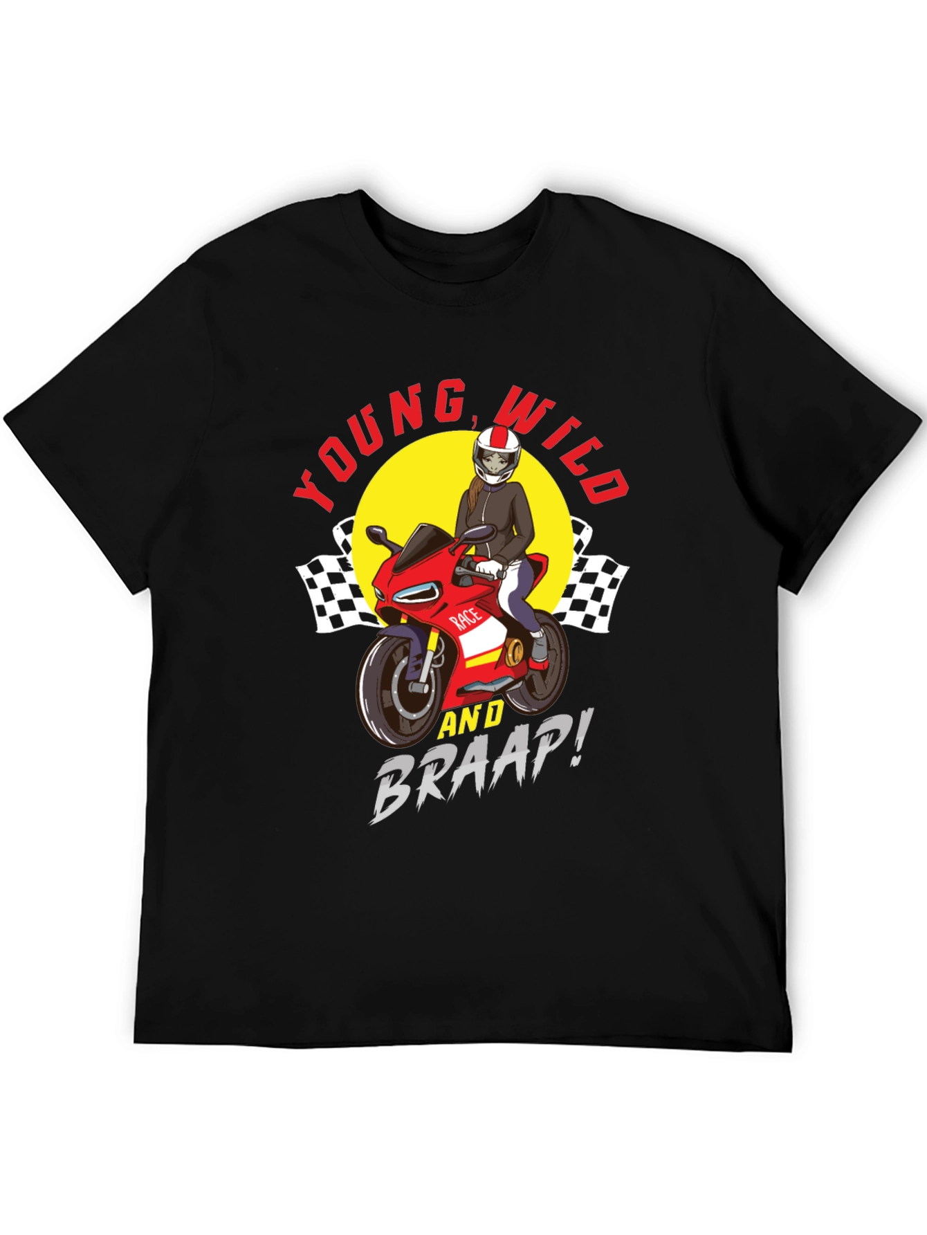 Young Wild & Braap! Graphic Tee