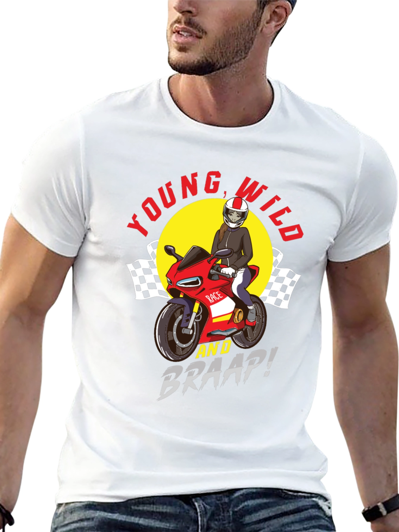 Young Wild & Braap! Graphic Tee