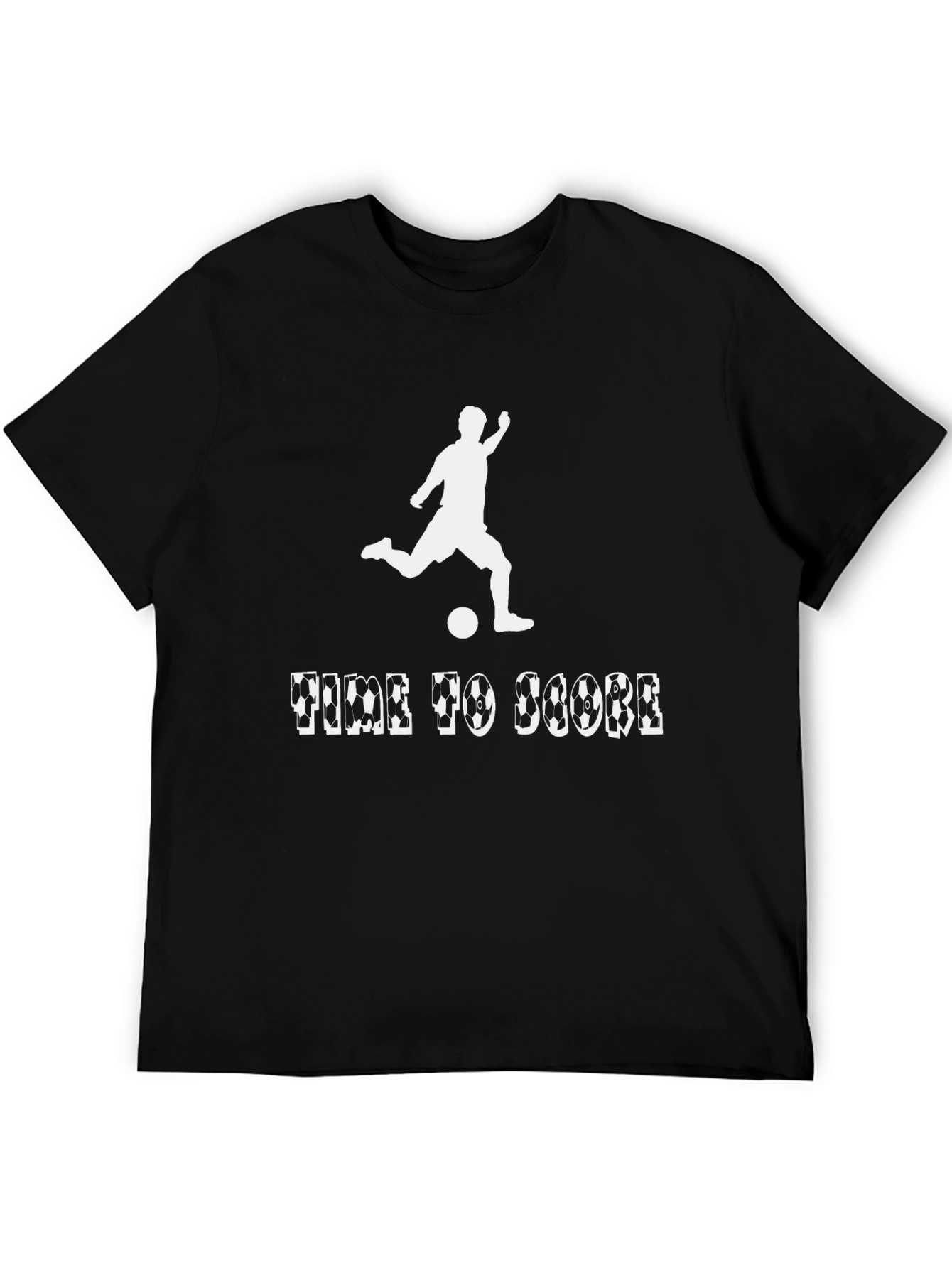 Time to Score Soccer Graphic T-Shirt