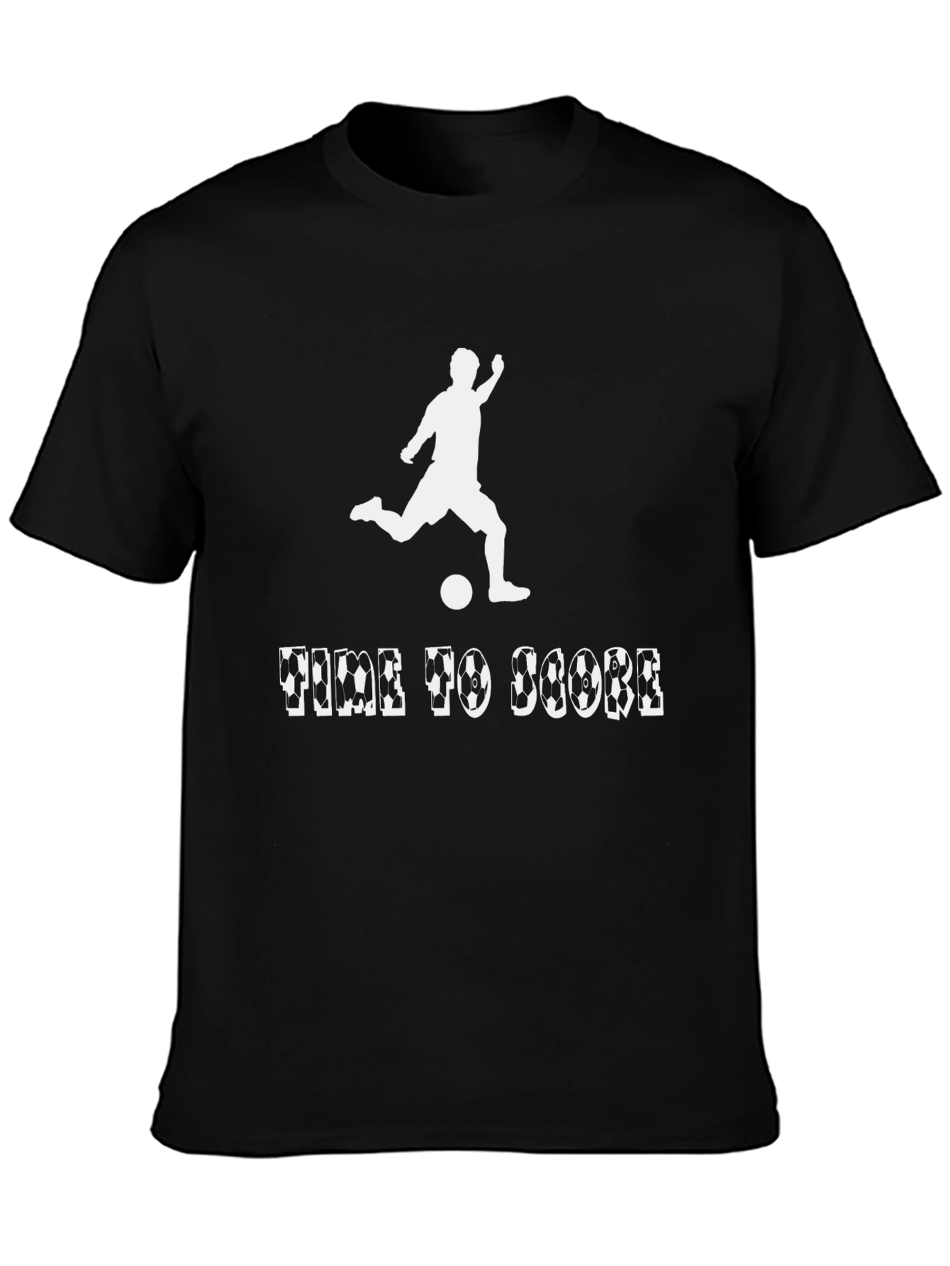 Time to Score Soccer Graphic T-Shirt