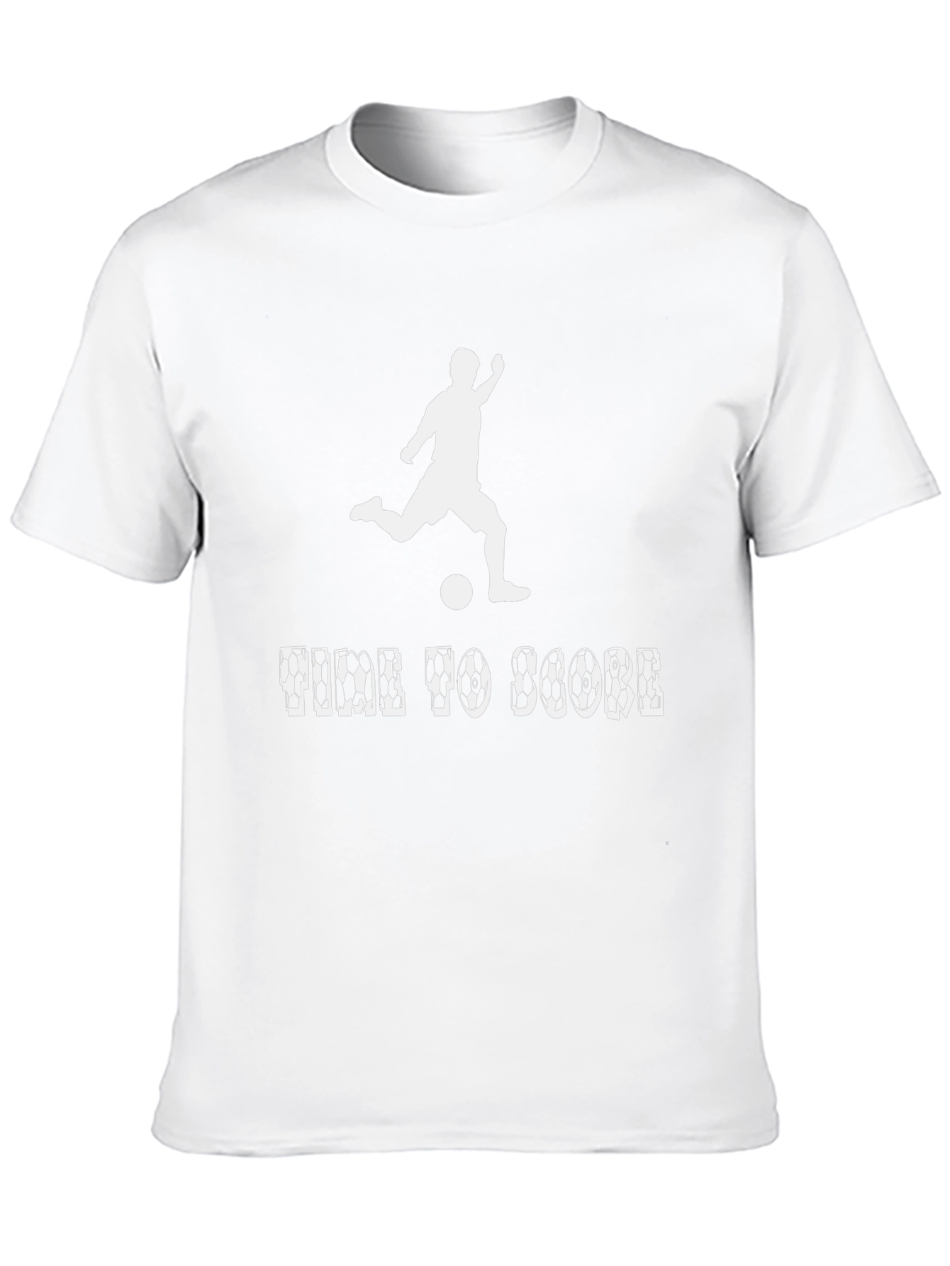 Time to Score Soccer Graphic T-Shirt
