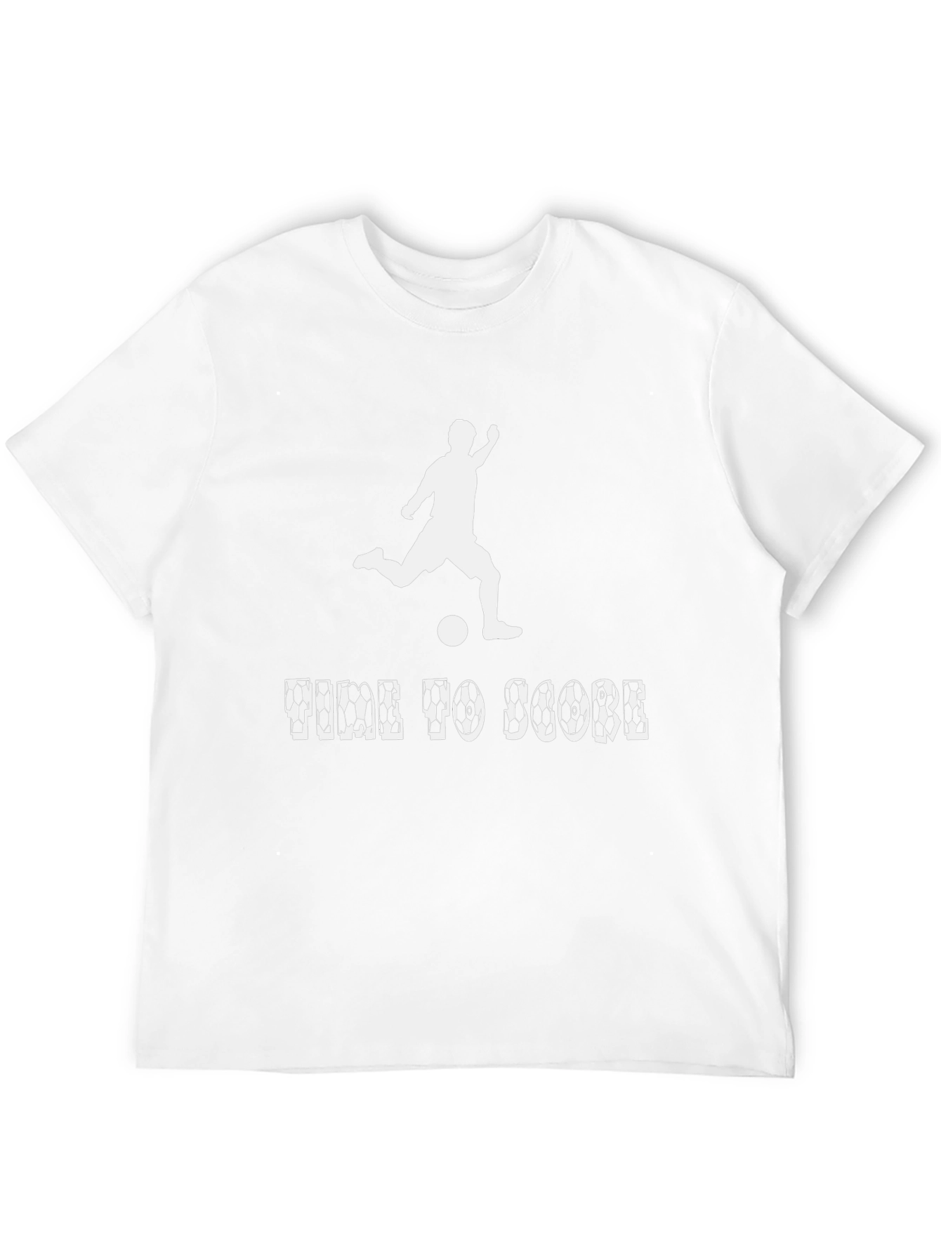 Time to Score Soccer Graphic T-Shirt