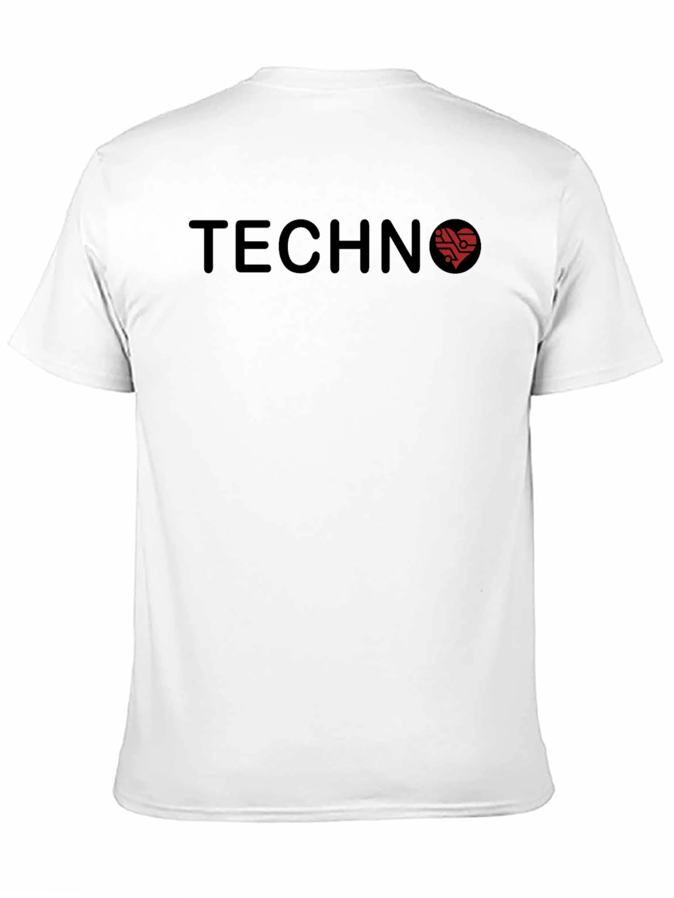 Techno Heartbeat Graphic Tee - Stylish Music Lover Shirt