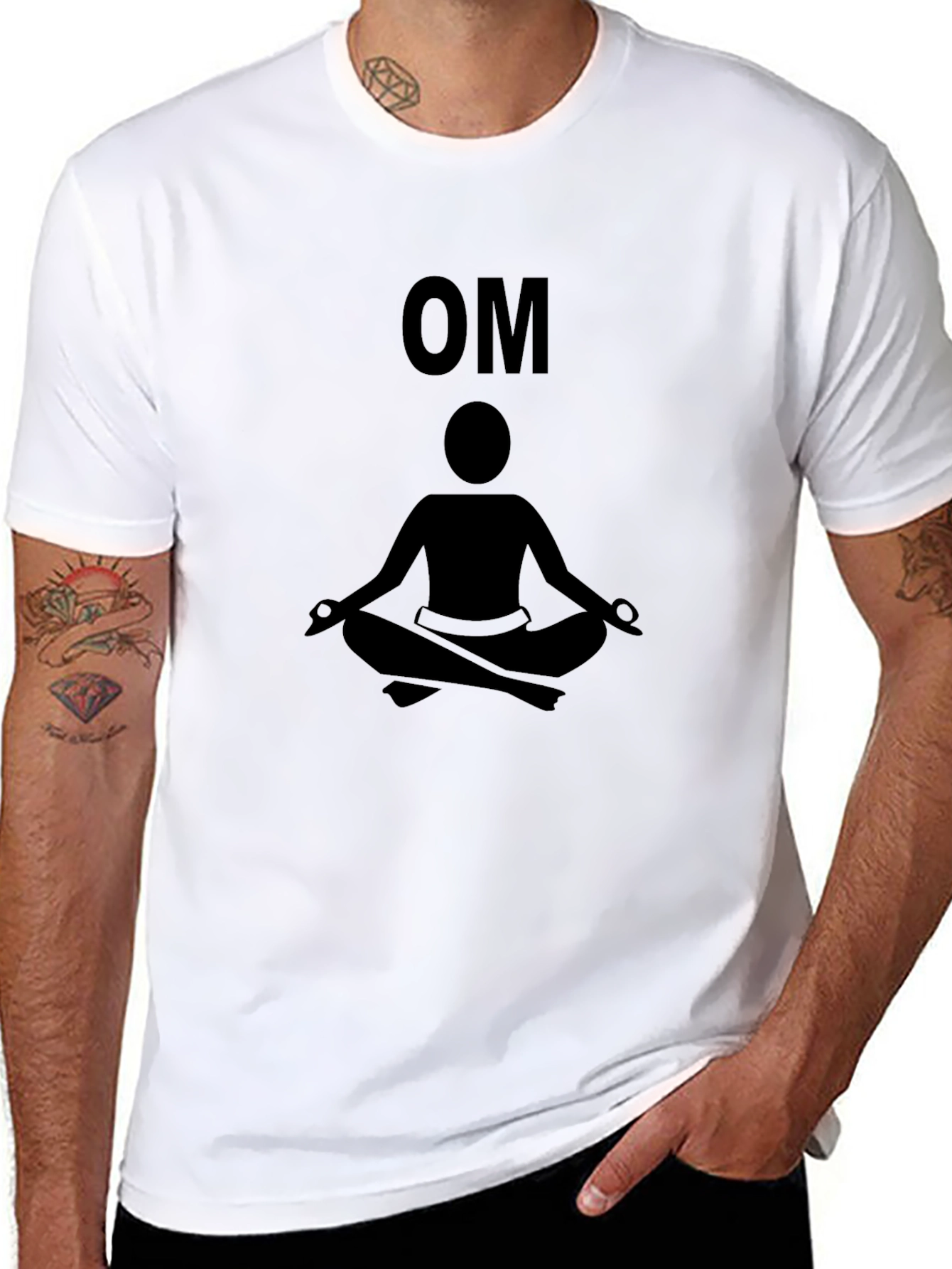 OM Meditation T-Shirt - Yoga Tee