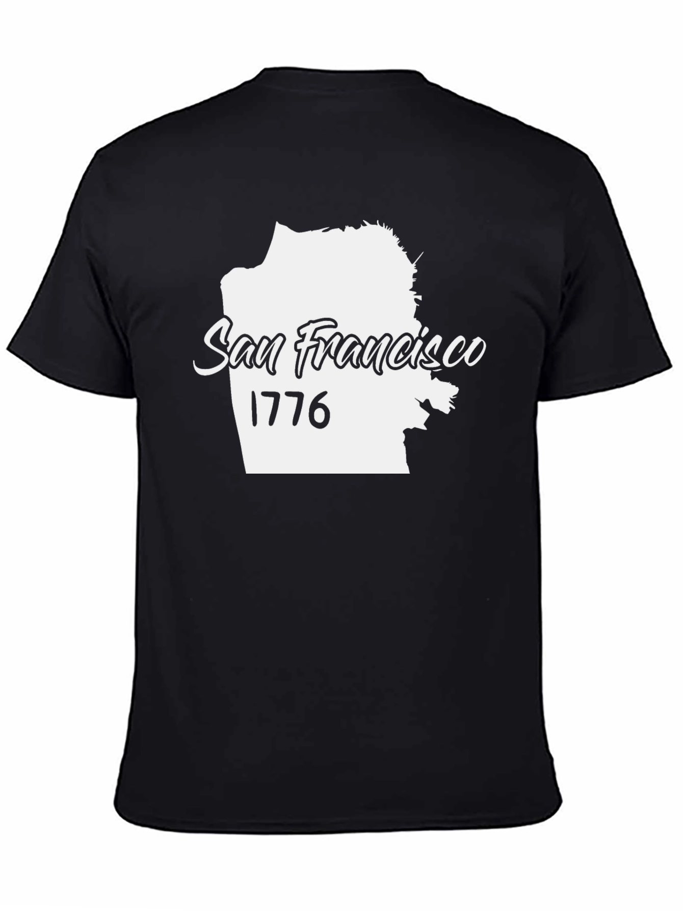 San Francisco 1776 Black T-Shirt