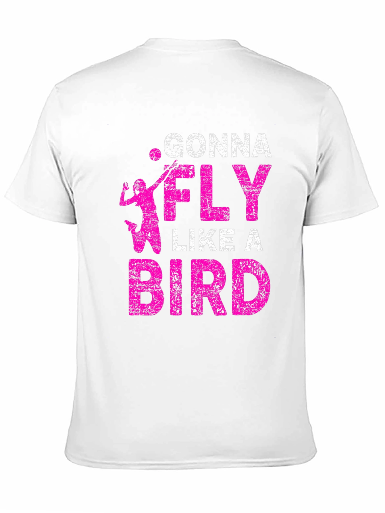 Gonna Fly Like A Bird Volleyball T-Shirt