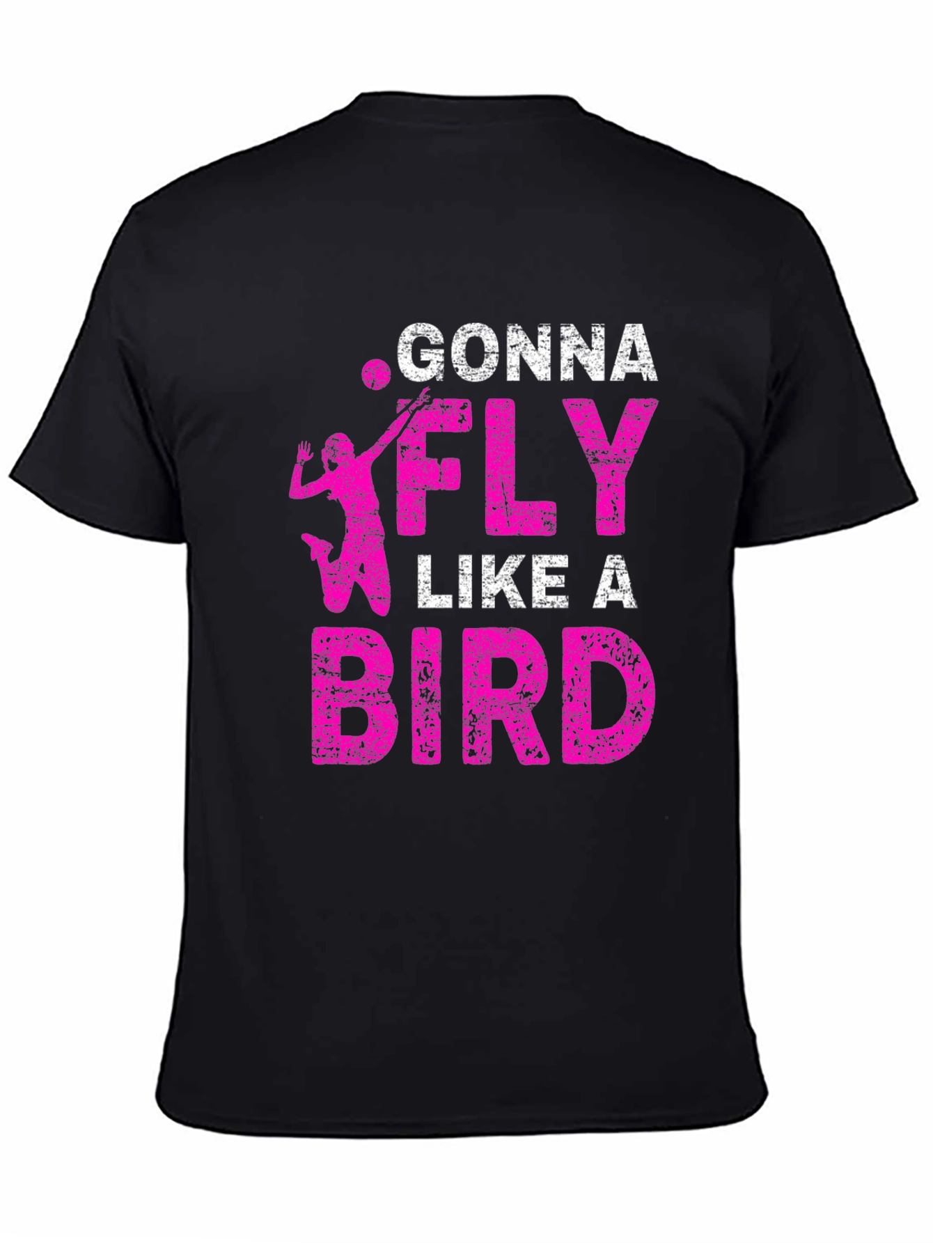 Gonna Fly Like A Bird Volleyball T-Shirt
