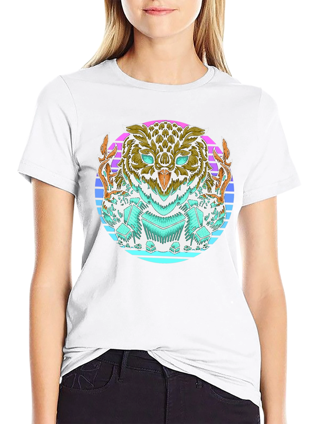 Retro Owl Graphic Tee