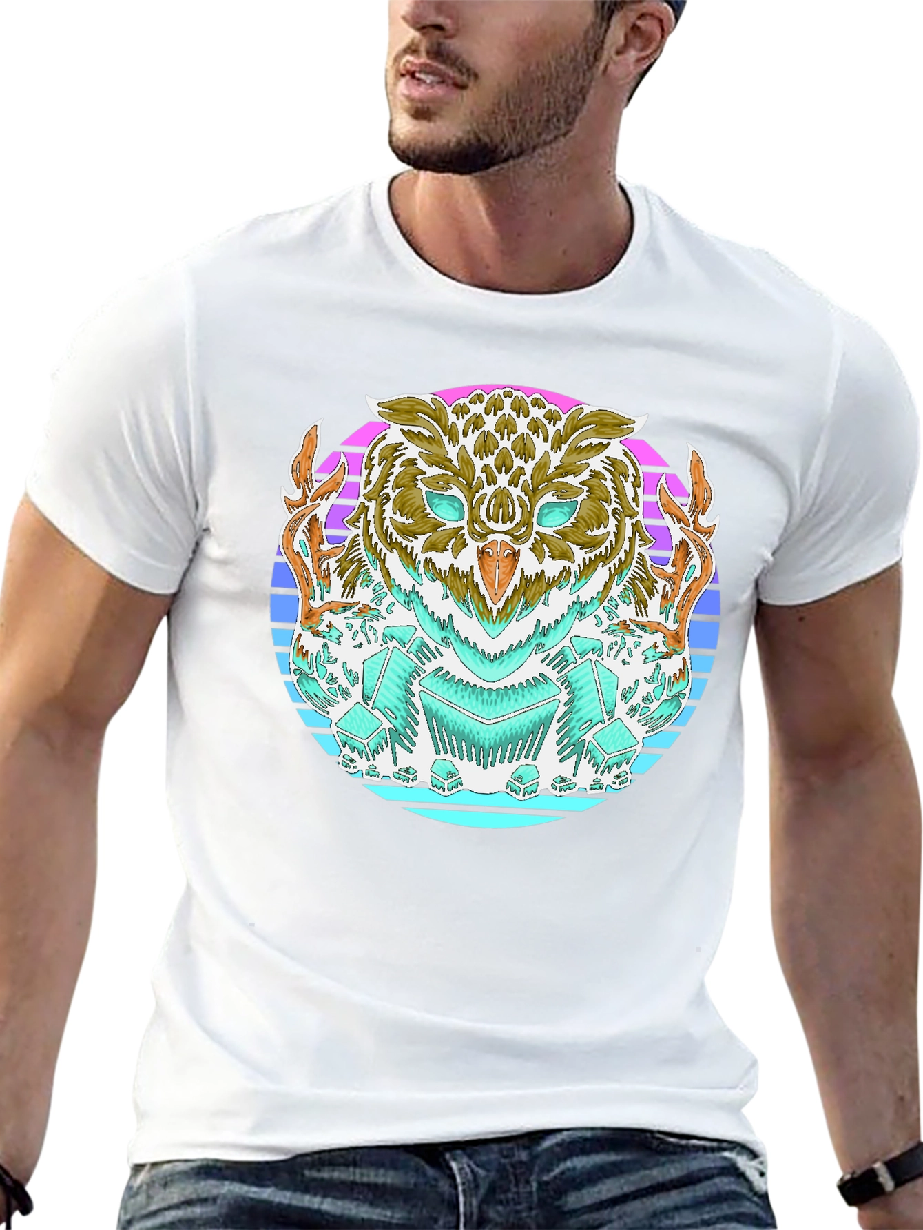 Retro Owl Graphic Tee