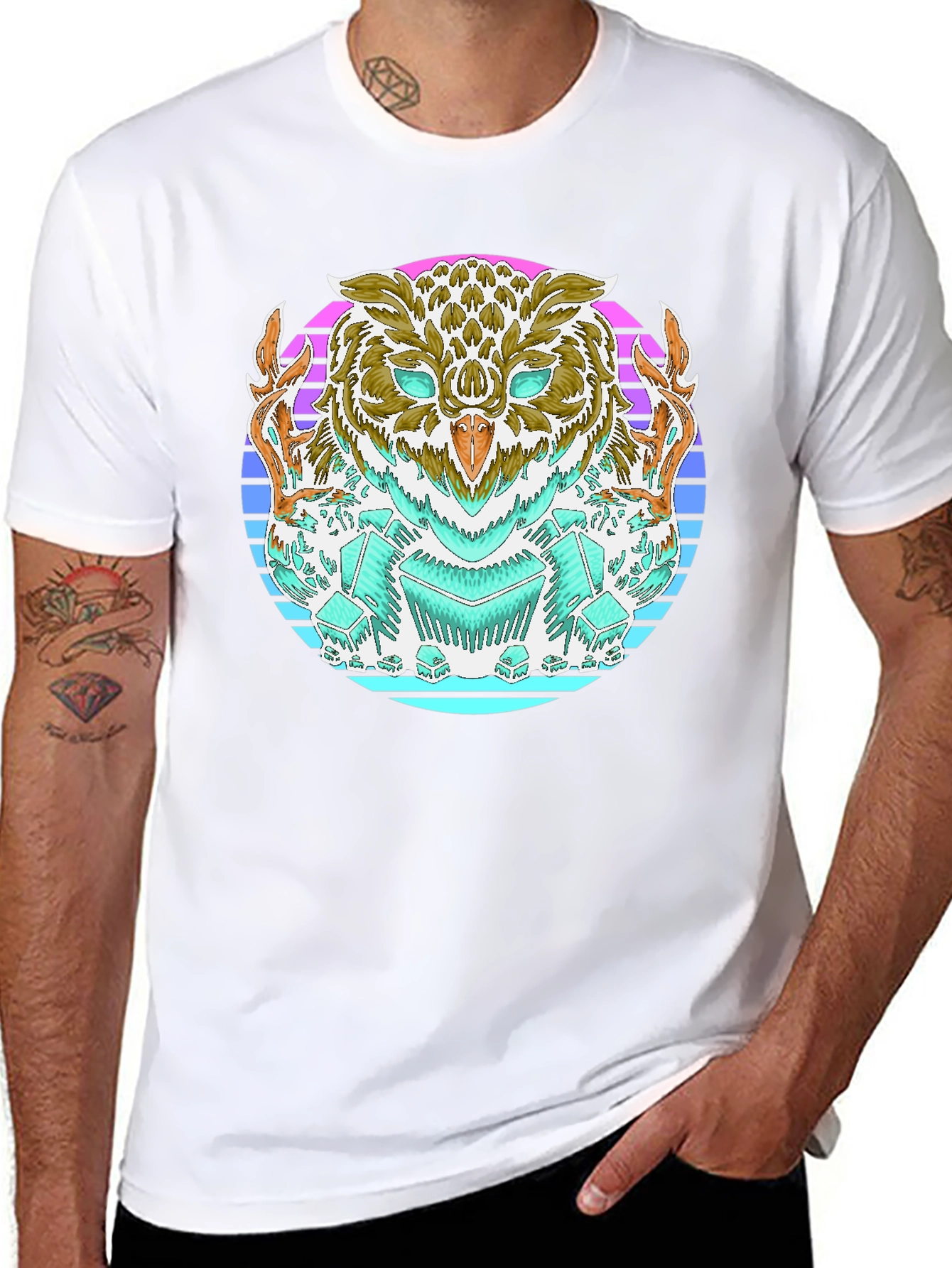 Retro Owl Graphic Tee