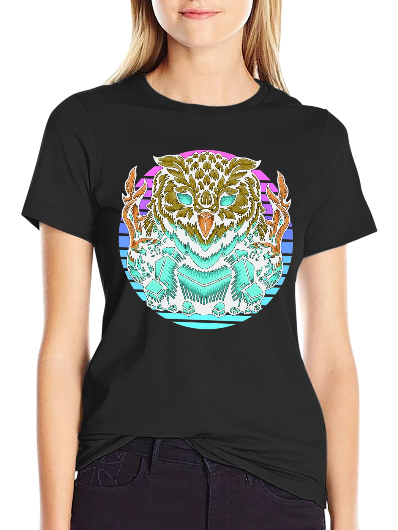 Retro Owl Graphic Tee