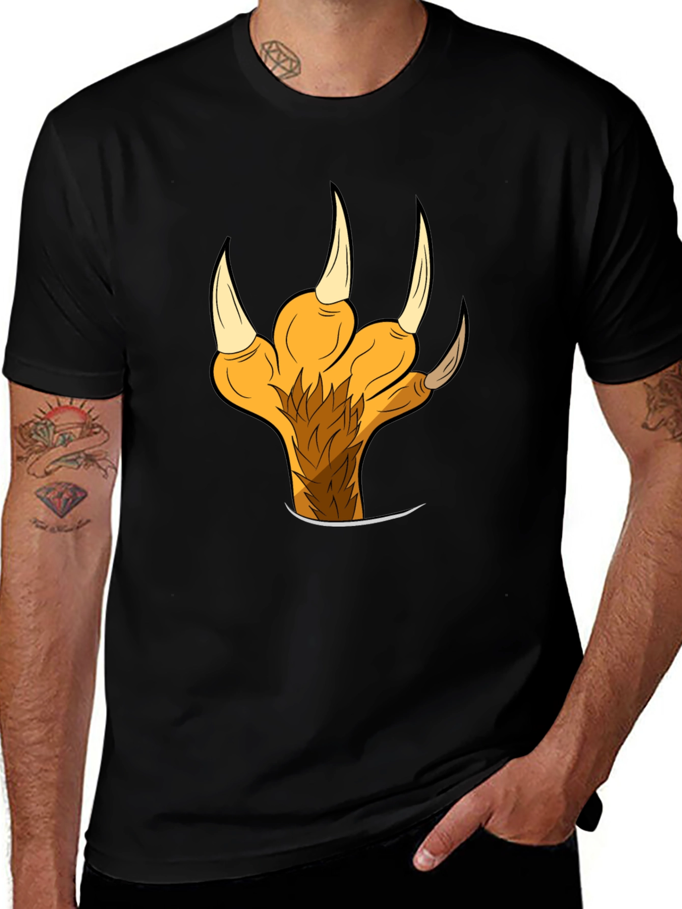 Monster Claw Graphic T-Shirt