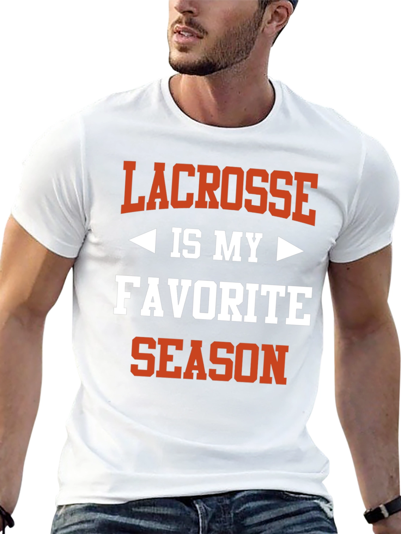 Lacrosse is My Favorite Season Graphic T-Shirt