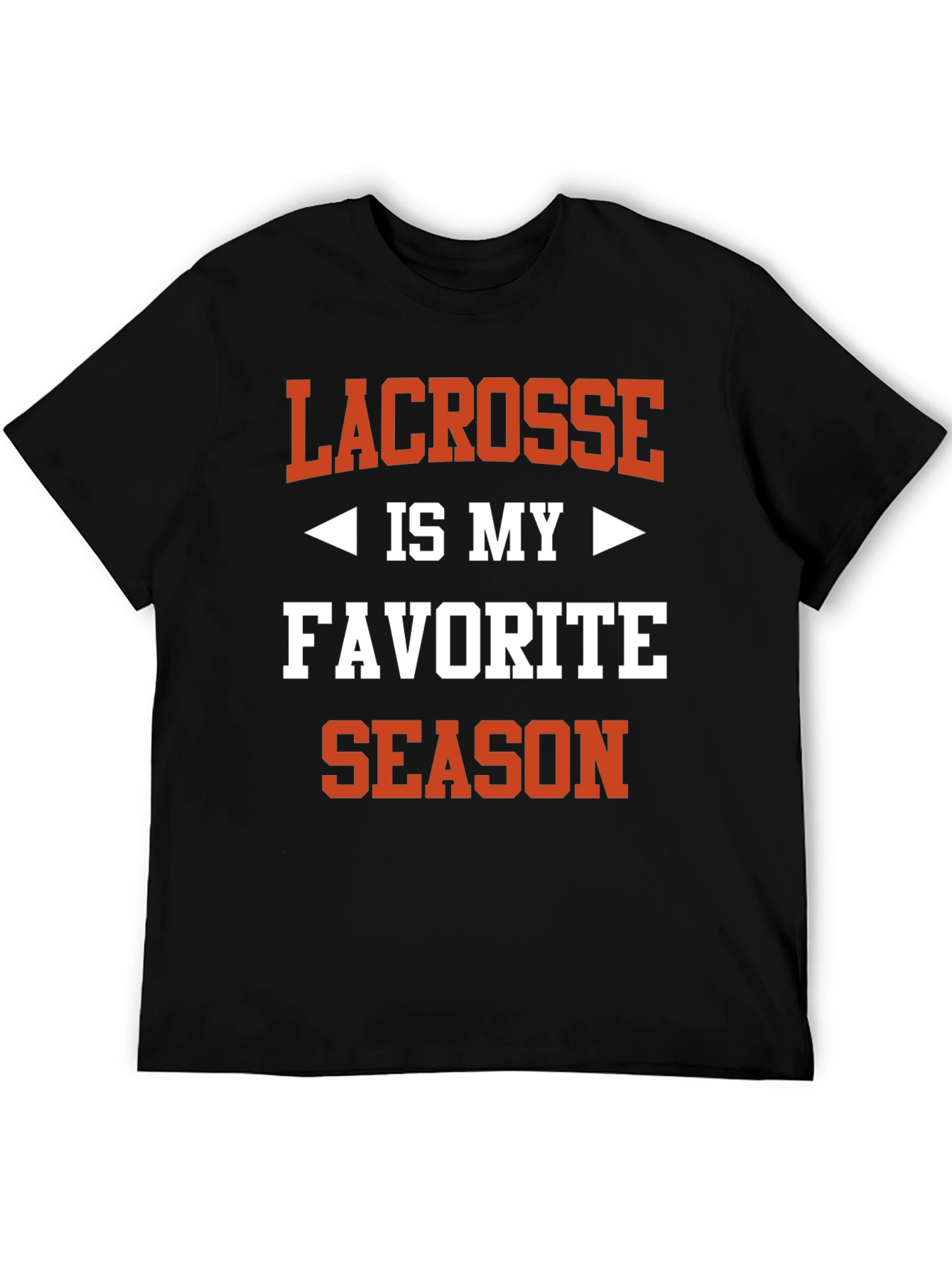 Lacrosse is My Favorite Season Graphic T-Shirt