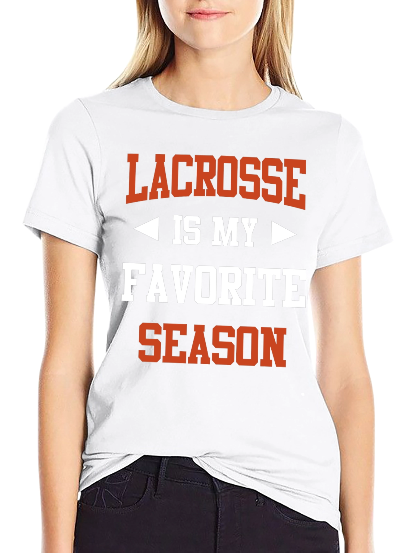 Lacrosse is My Favorite Season Graphic T-Shirt