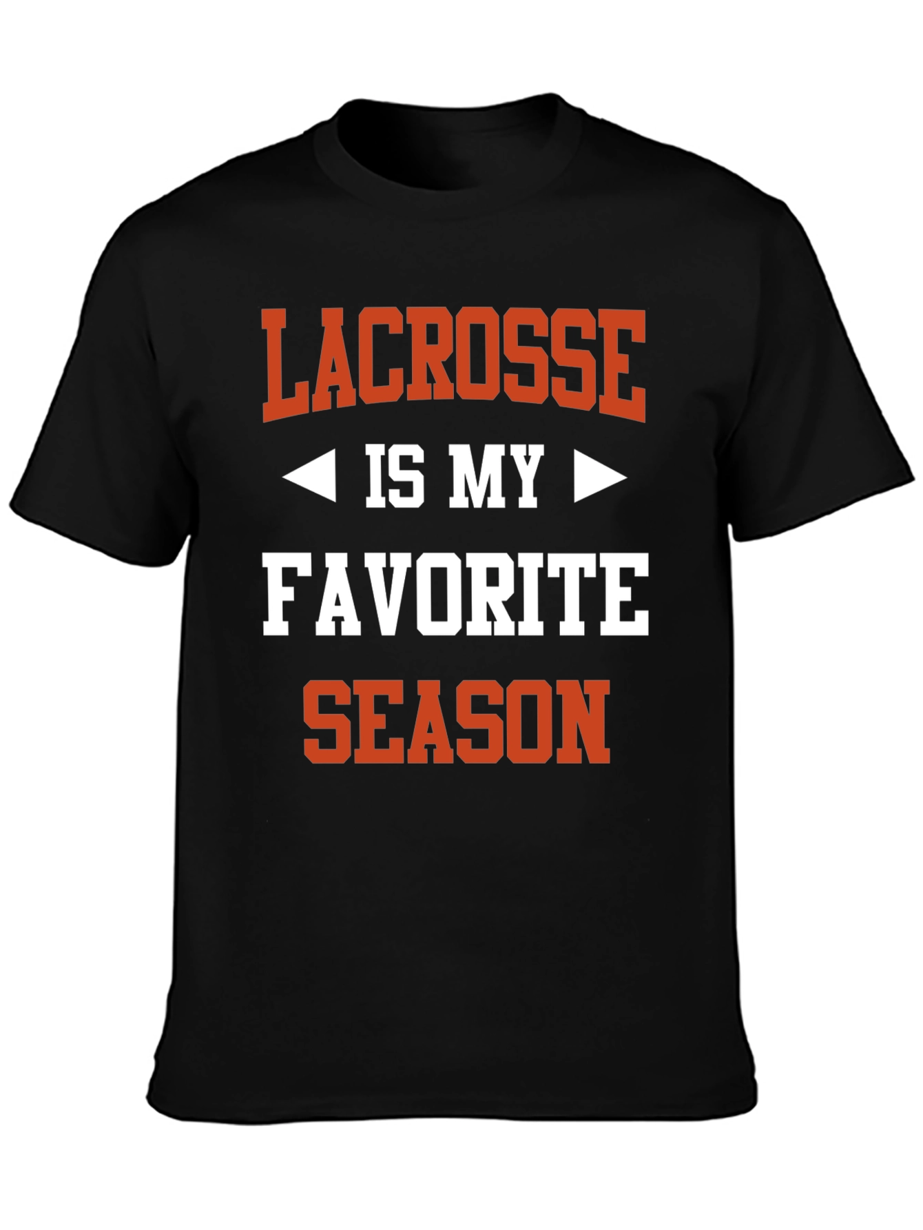 Lacrosse is My Favorite Season Graphic T-Shirt