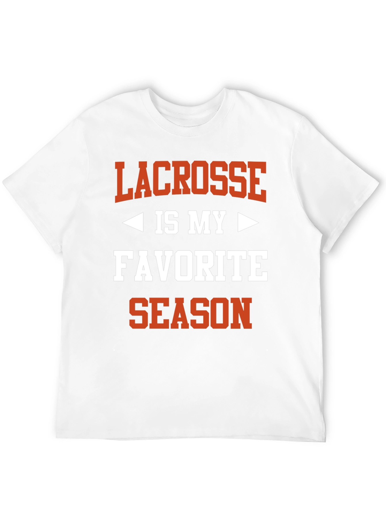 Lacrosse is My Favorite Season Graphic T-Shirt