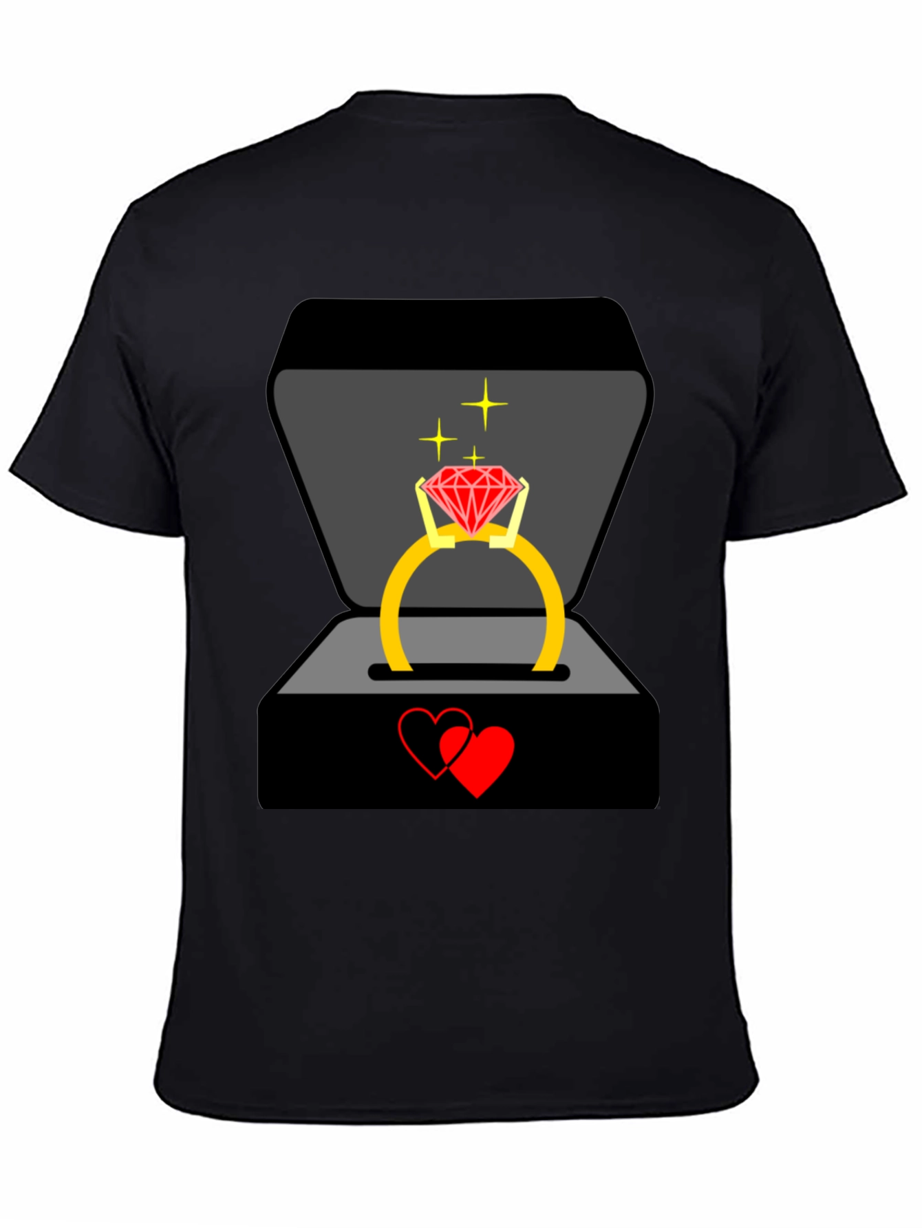 Diamond Ring Proposal T-Shirt