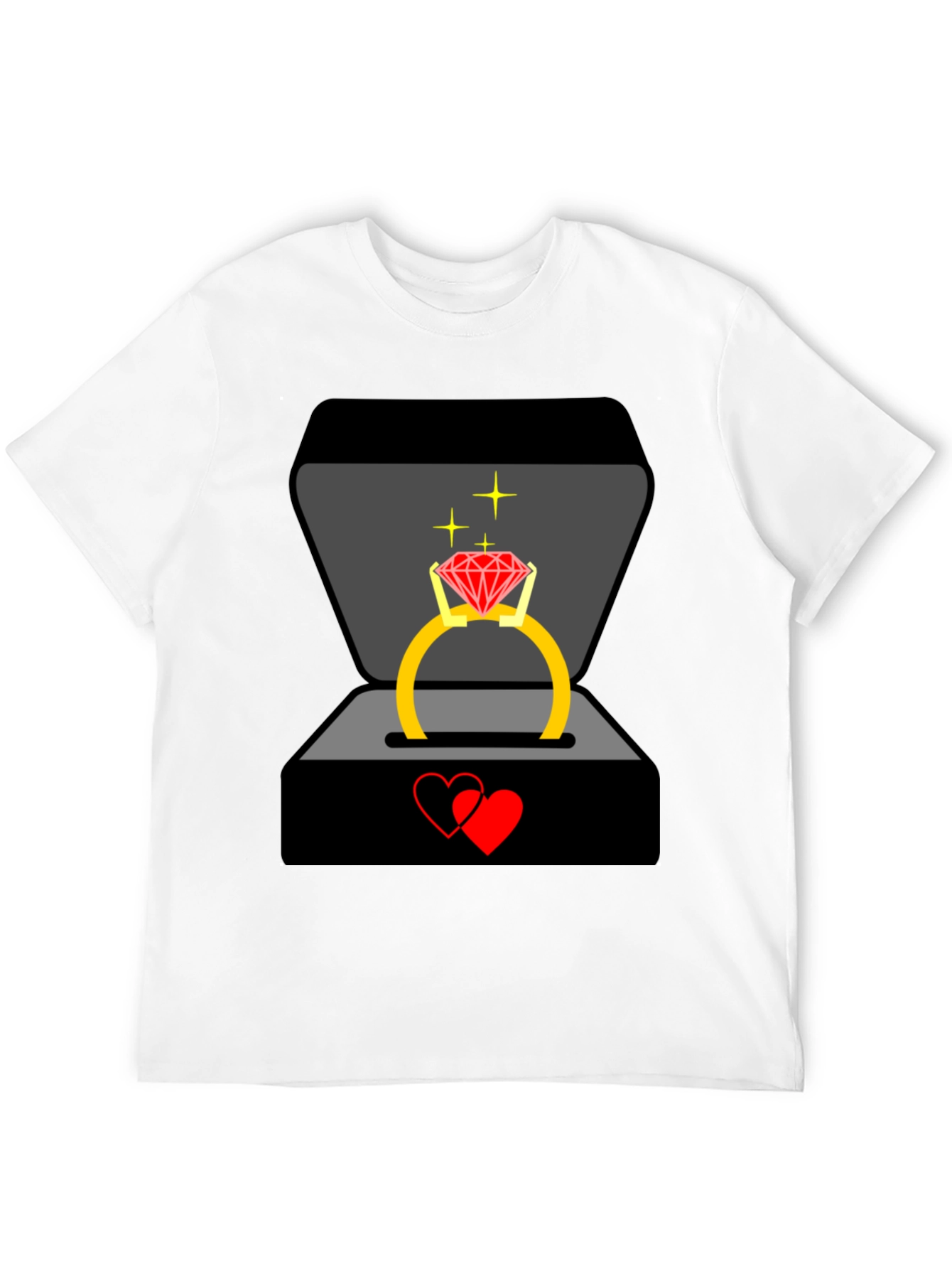 Diamond Ring Proposal T-Shirt