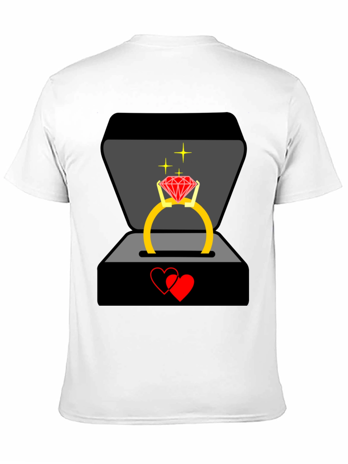 Diamond Ring Proposal T-Shirt