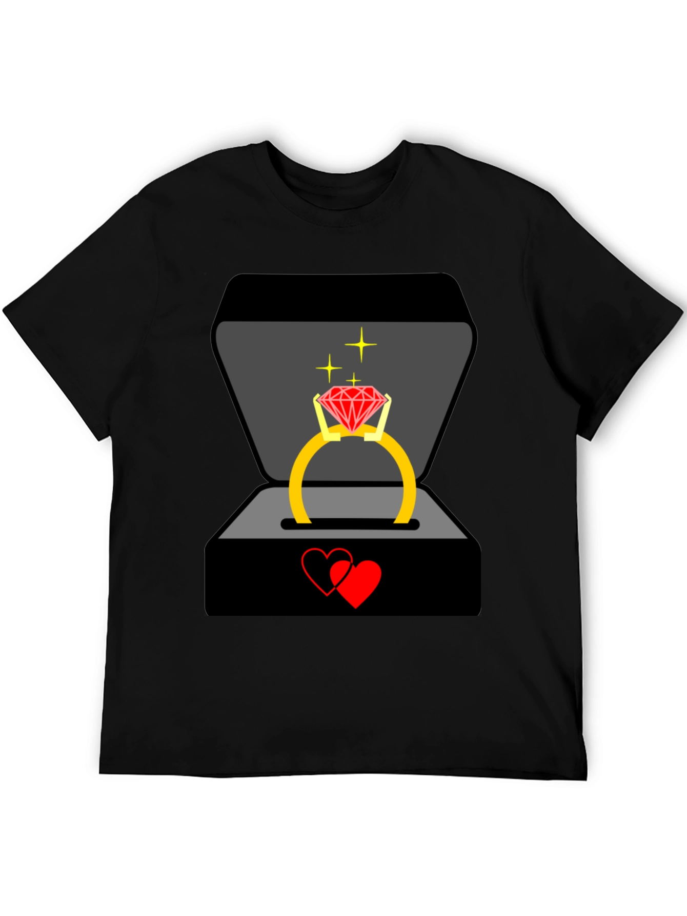 Diamond Ring Proposal T-Shirt
