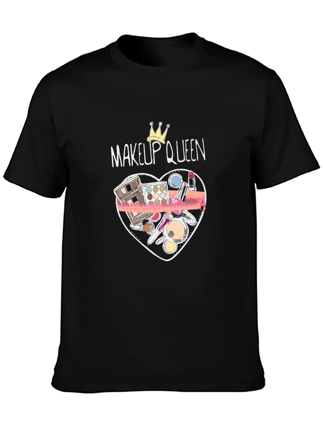 Makeup Queen T-Shirt: Beauty Lover Tee