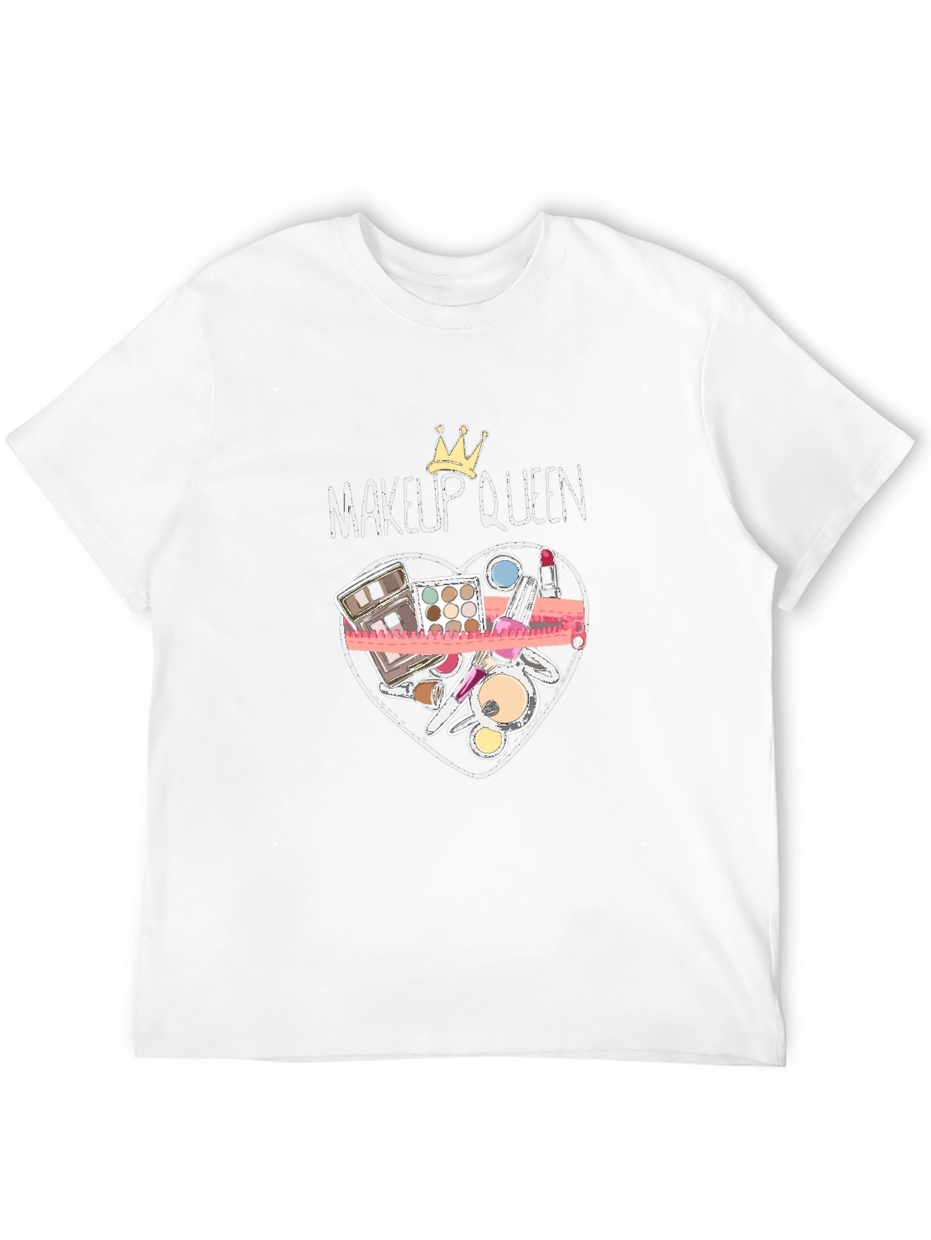 Makeup Queen T-Shirt: Beauty Lover Tee