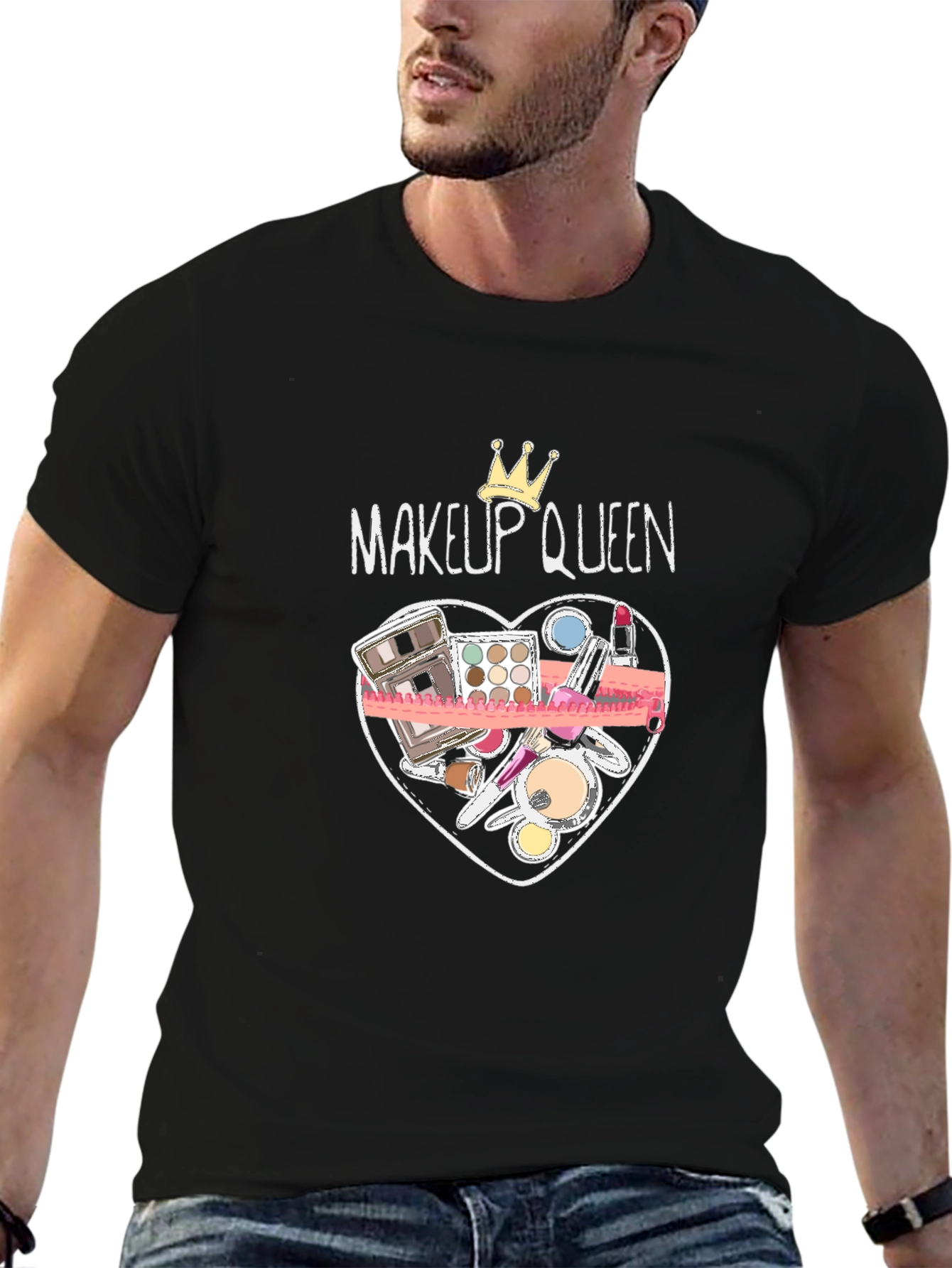 Makeup Queen T-Shirt: Beauty Lover Tee