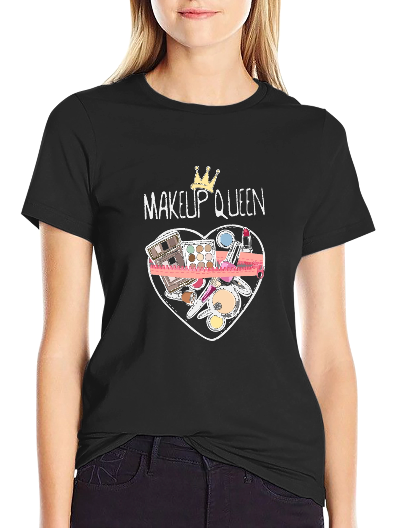 Makeup Queen T-Shirt: Beauty Lover Tee
