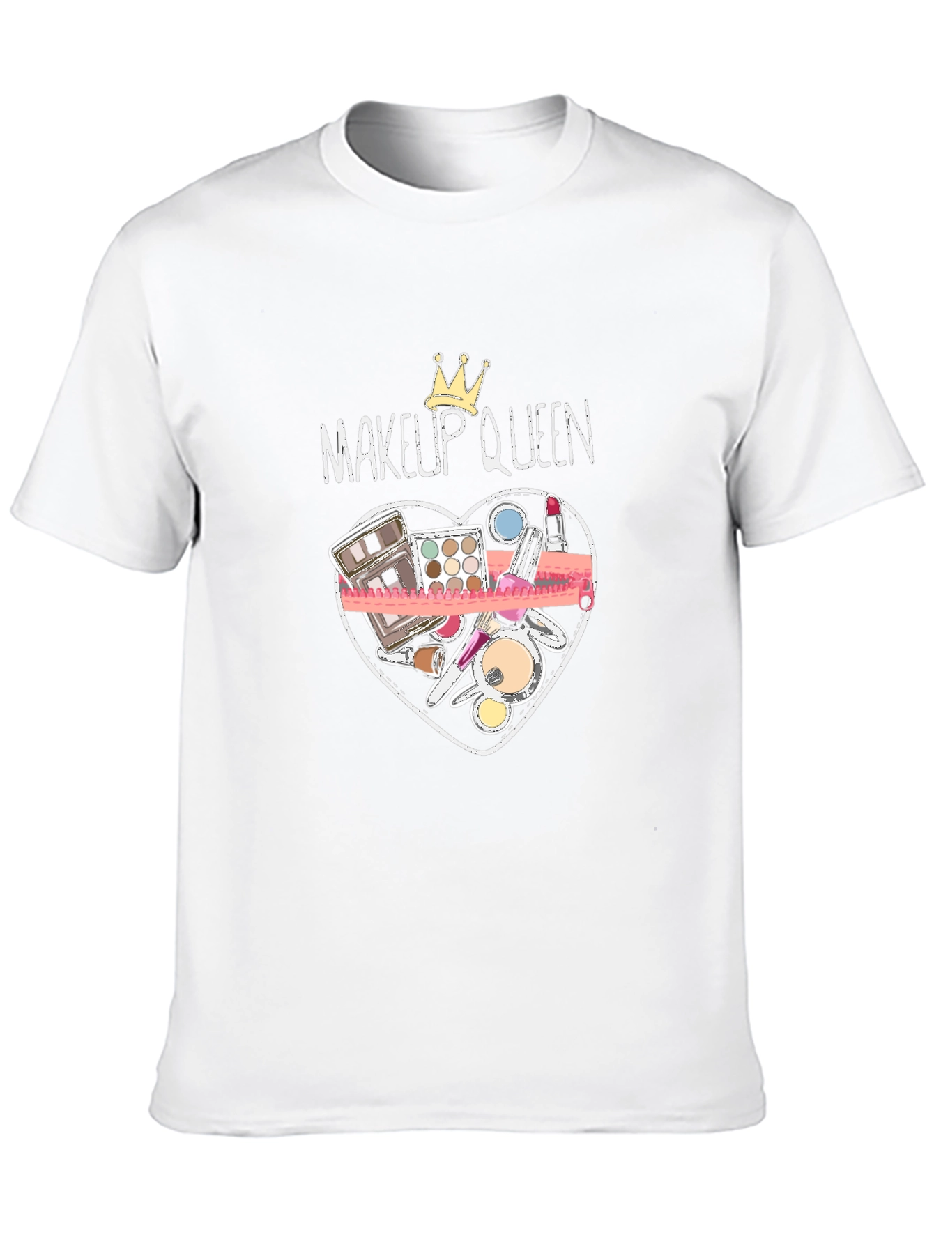 Makeup Queen T-Shirt: Beauty Lover Tee