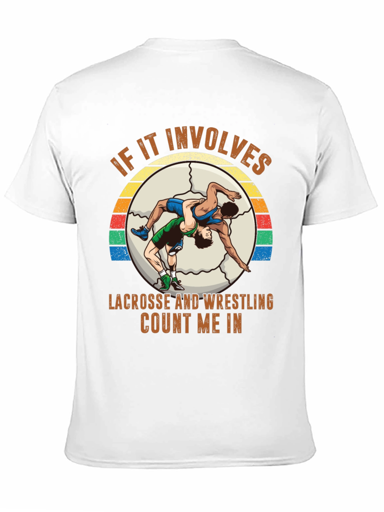 Lacrosse Wrestling T-Shirt - Count Me In!