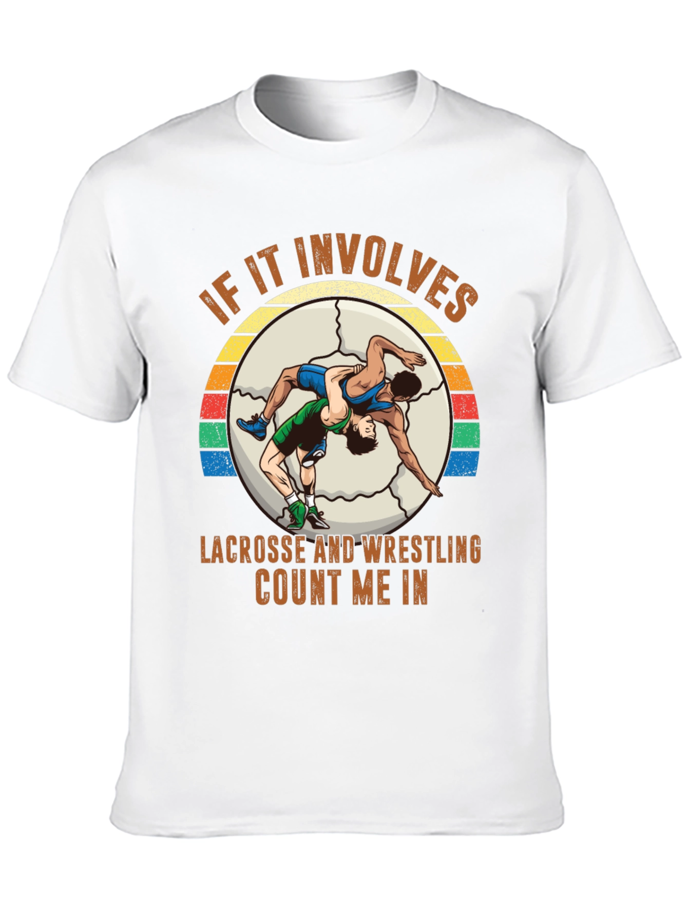 Lacrosse Wrestling T-Shirt - Count Me In!