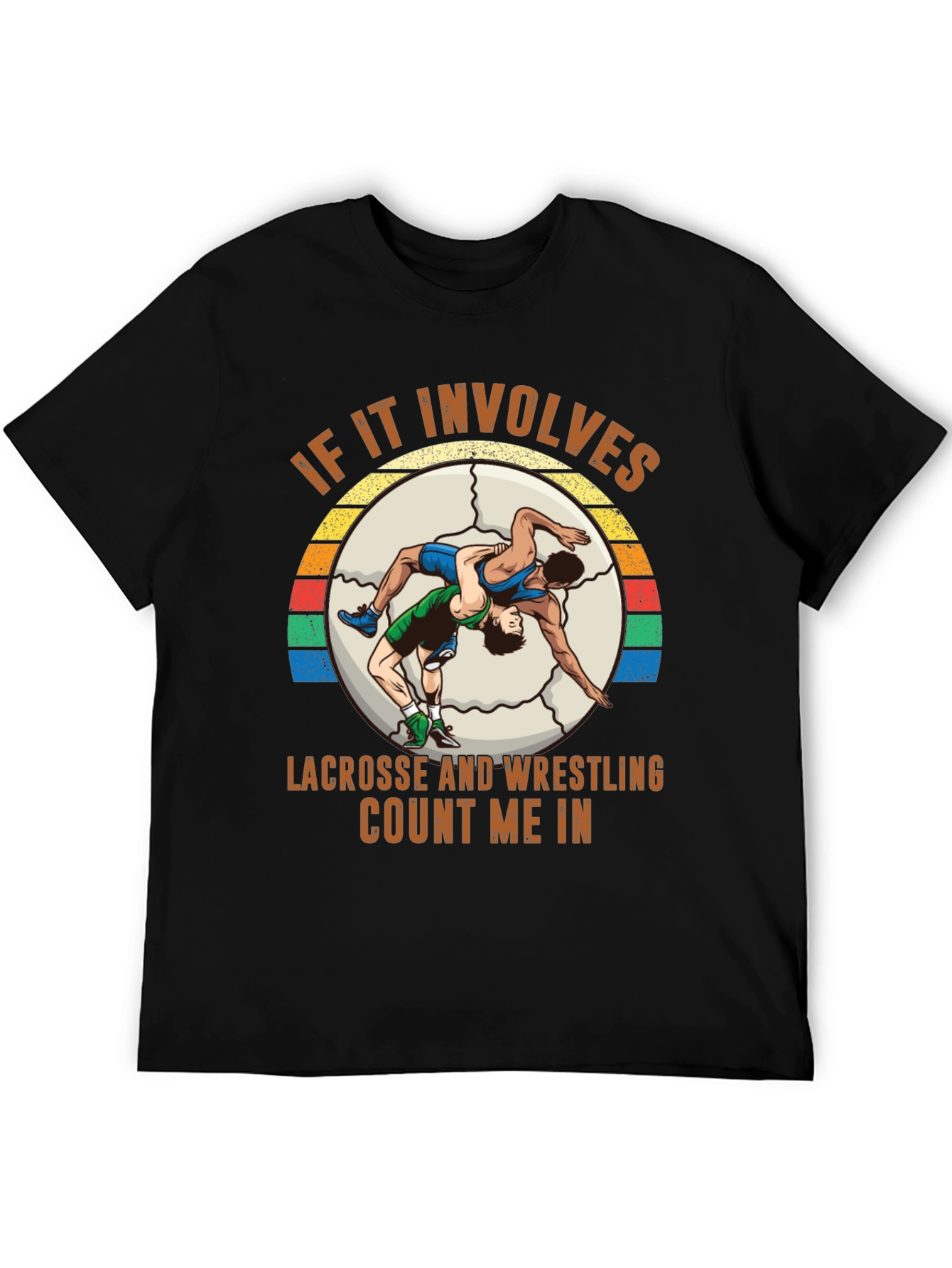 Lacrosse Wrestling T-Shirt - Count Me In!