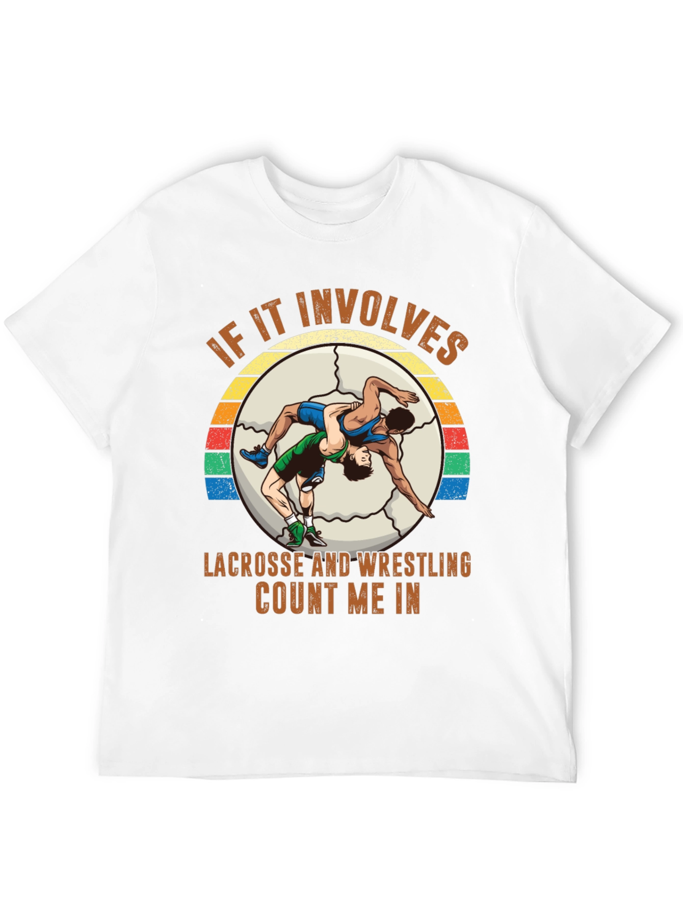 Lacrosse Wrestling T-Shirt - Count Me In!
