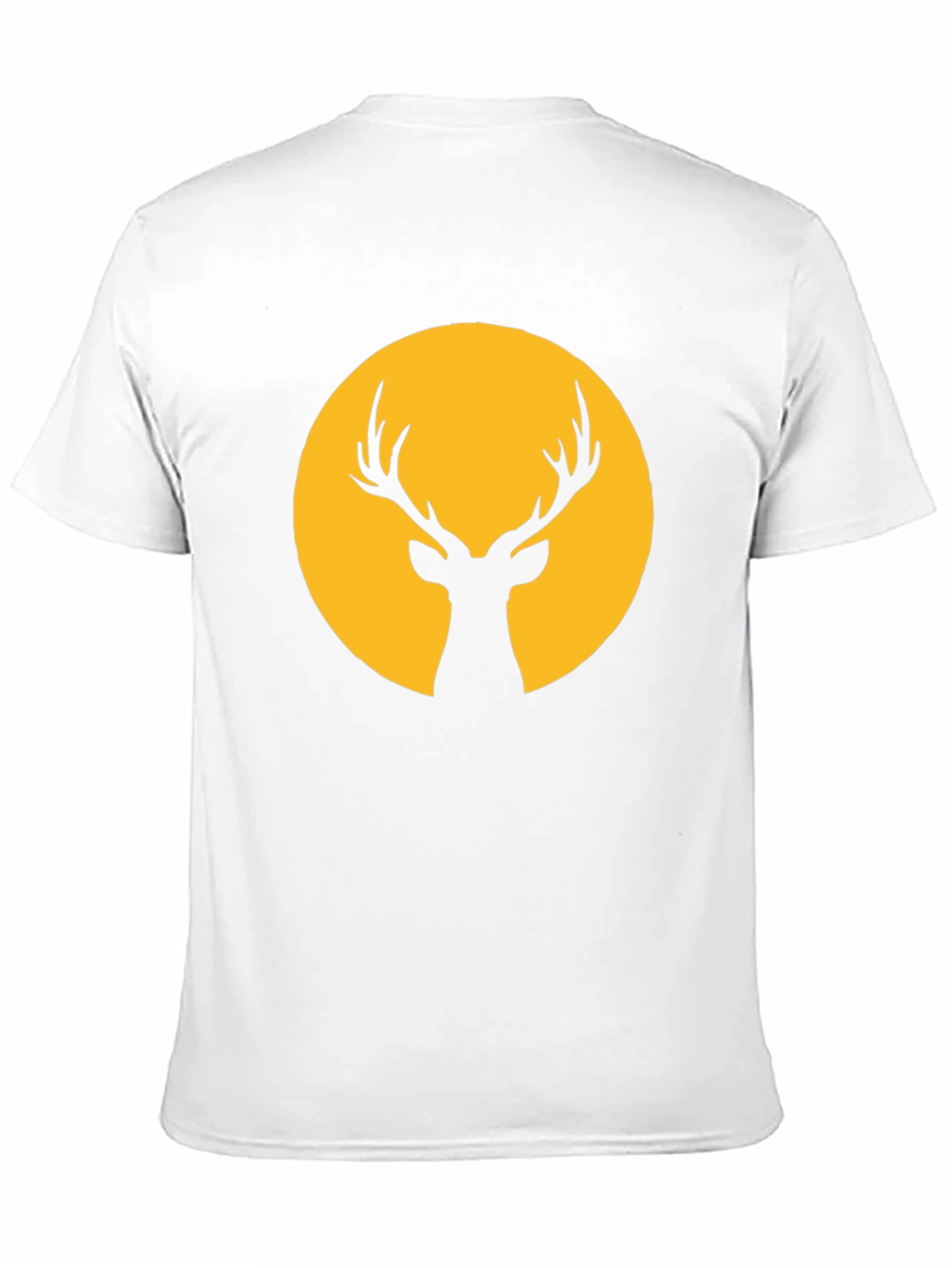Deer Silhouette Graphic T-Shirt