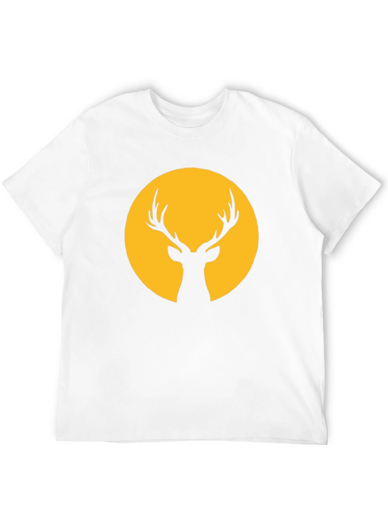 Deer Silhouette Graphic T-Shirt