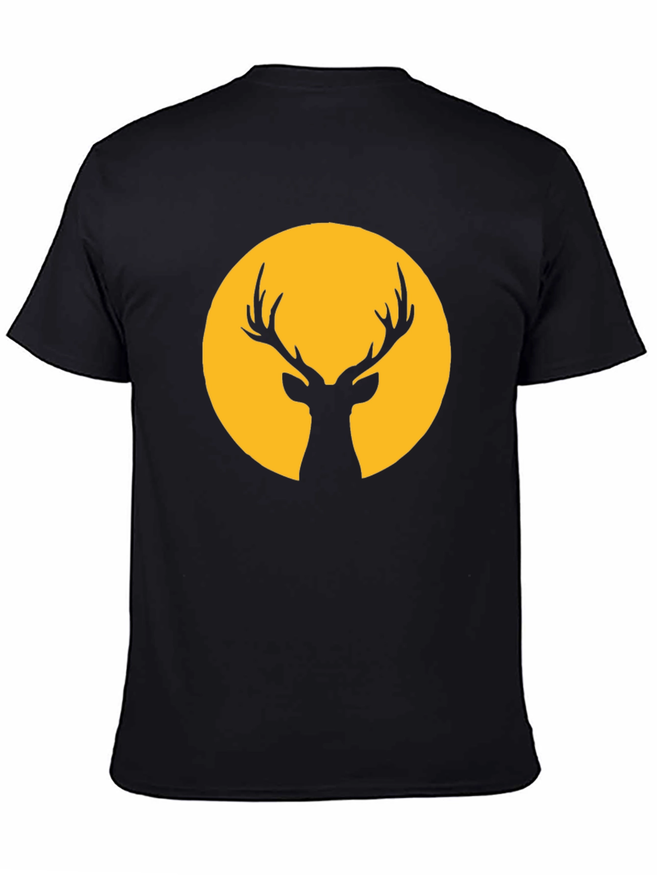 Deer Silhouette Graphic T-Shirt