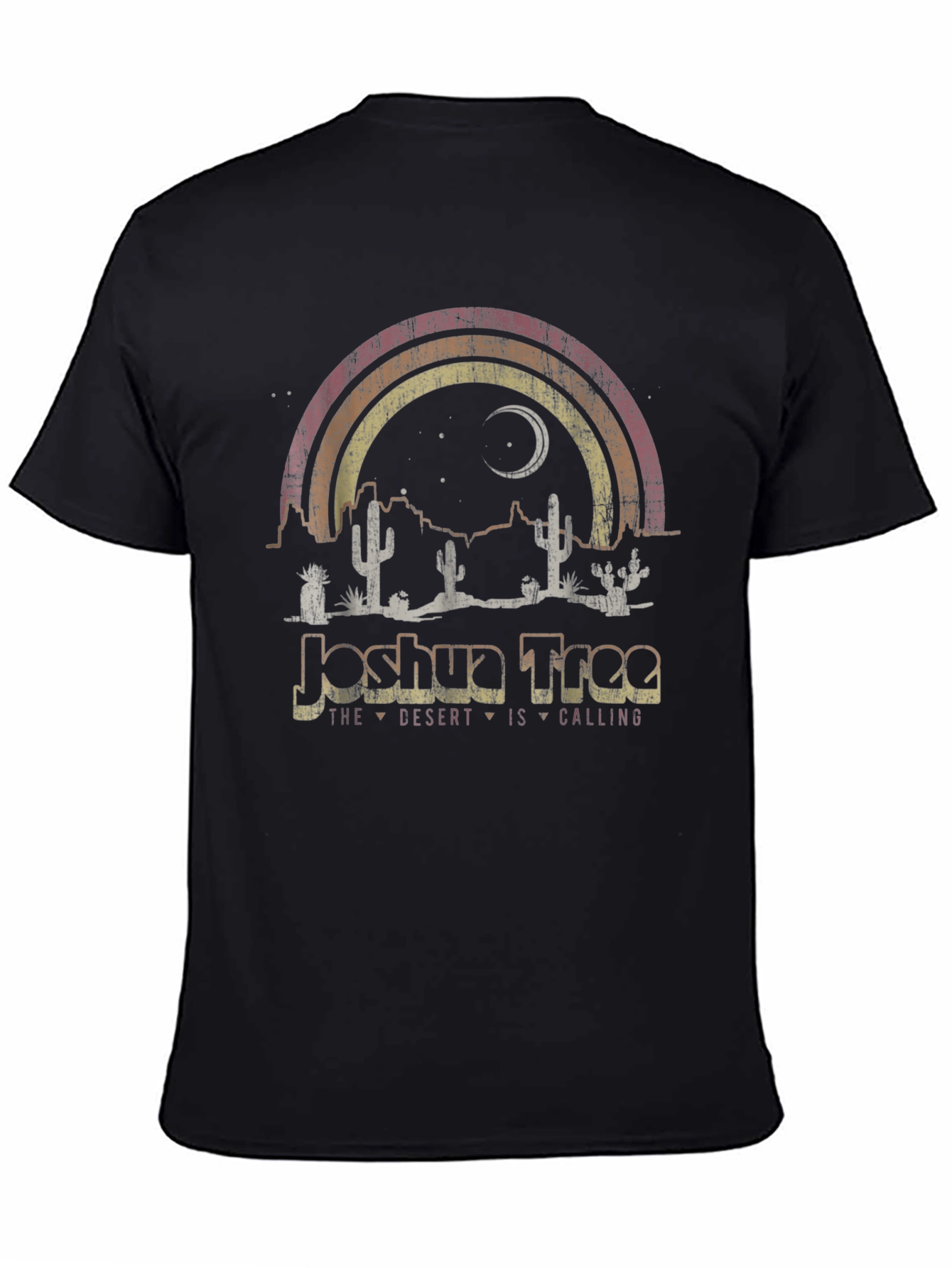 Joshua Tree Desert Calling Graphic Tee - Retro Style