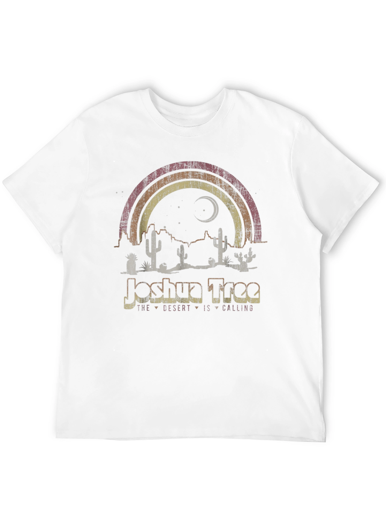 Joshua Tree Desert Calling Graphic Tee - Retro Style