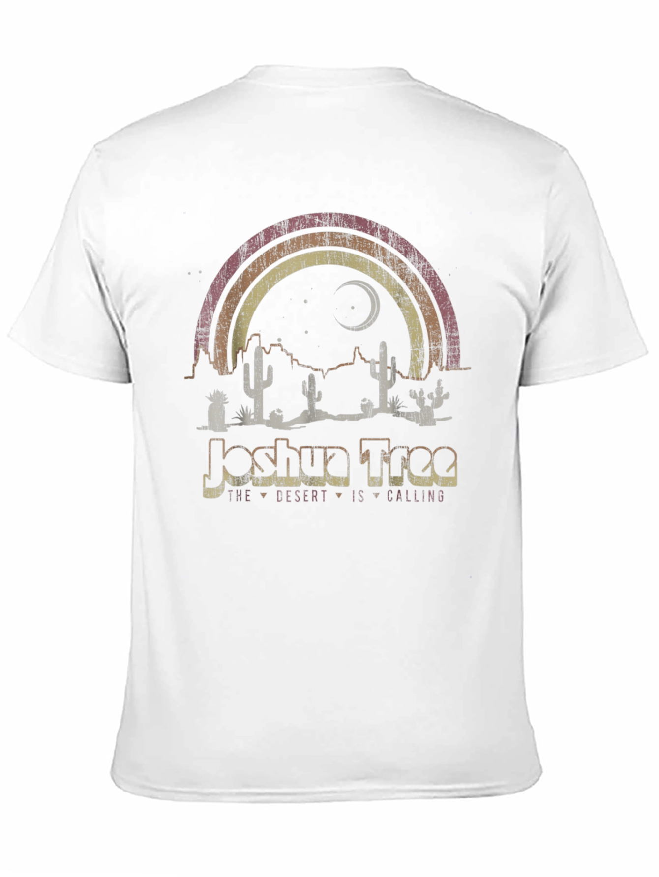 Joshua Tree Desert Calling Graphic Tee - Retro Style