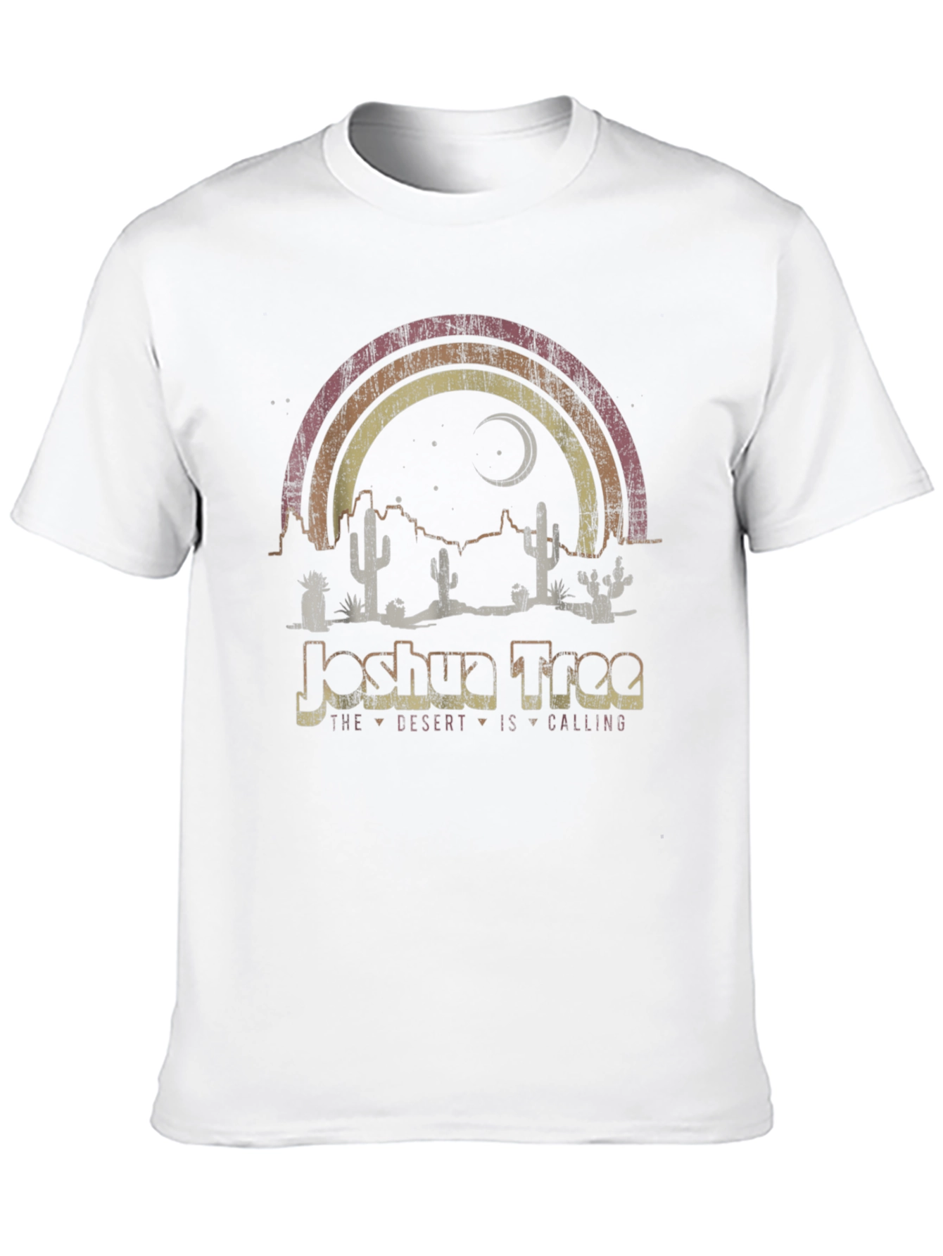 Joshua Tree Desert Calling Graphic Tee - Retro Style