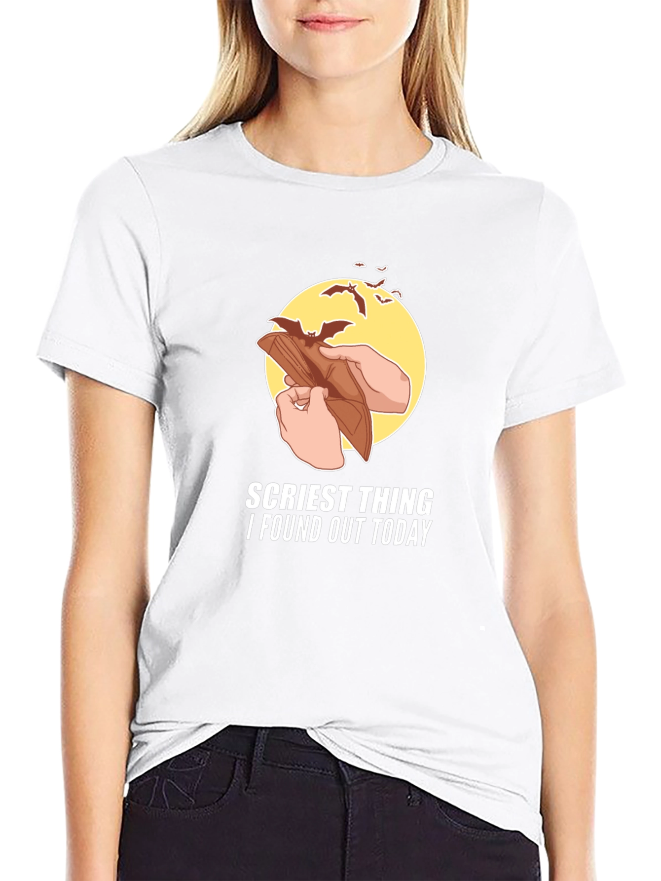 Scariest Thing Empty Wallet Graphic T-Shirt