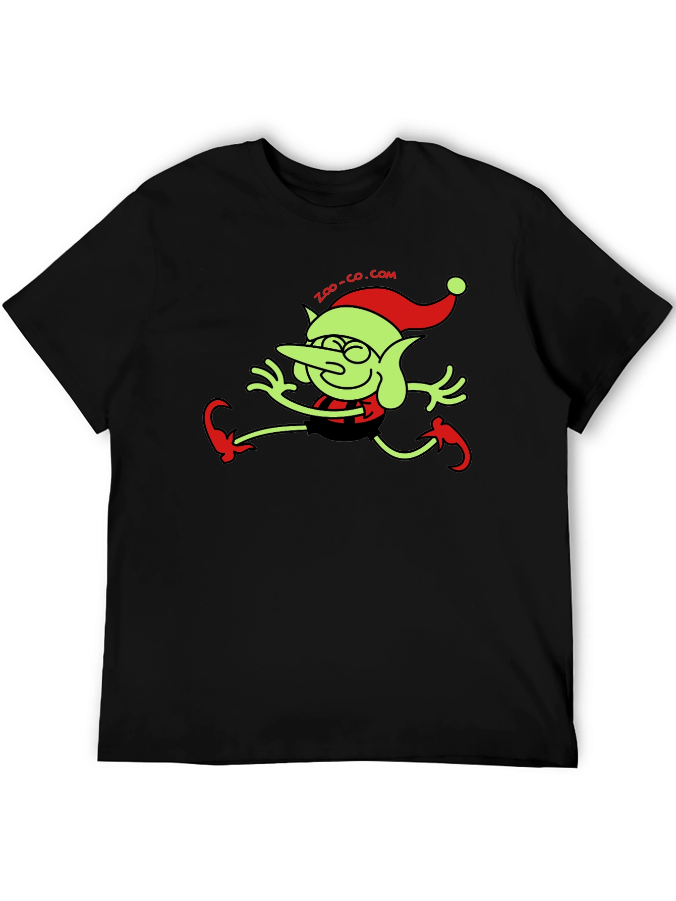 Whimsical Elf T-Shirt - Fun Cartoon Design