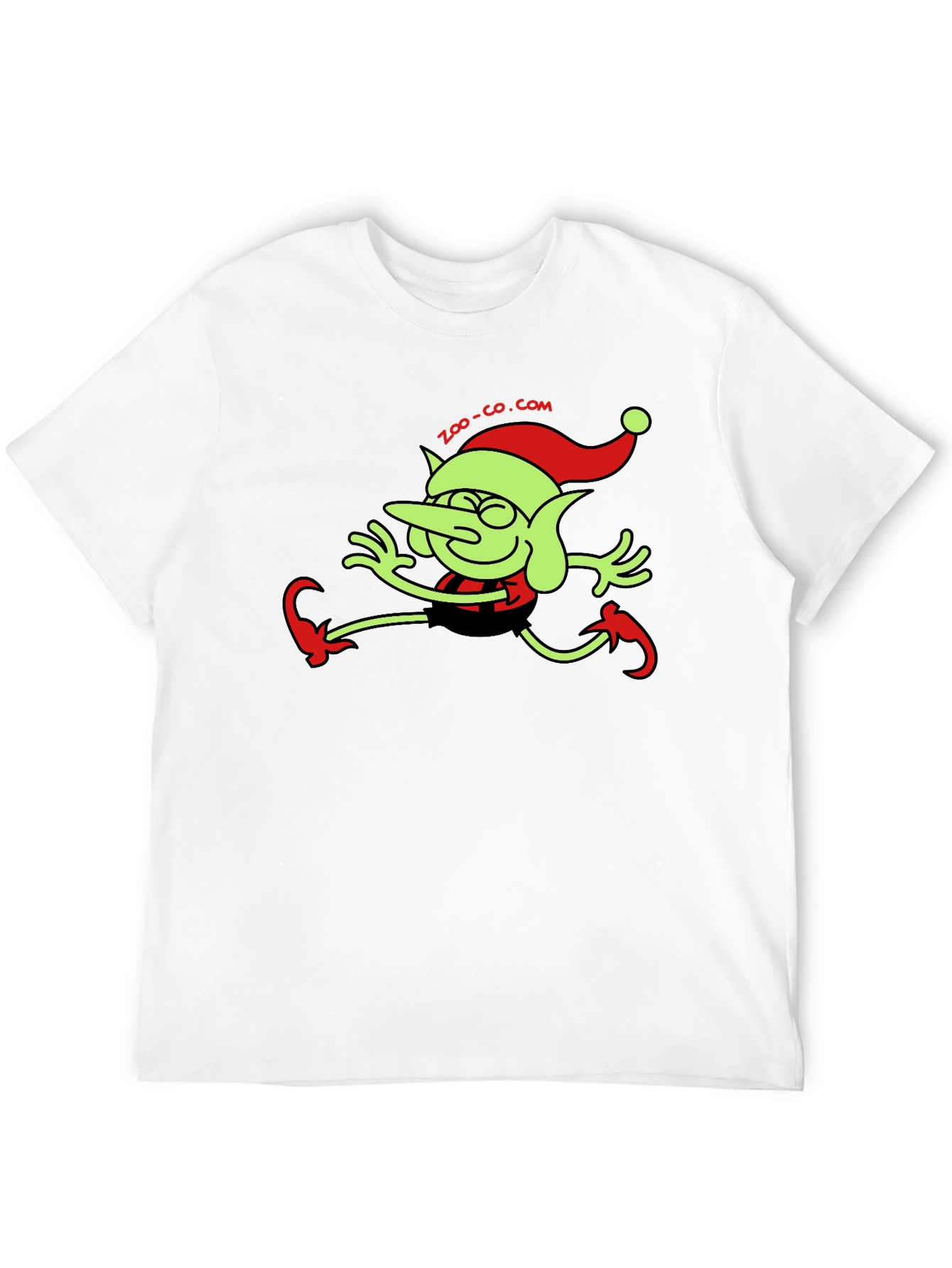 Whimsical Elf T-Shirt - Fun Cartoon Design