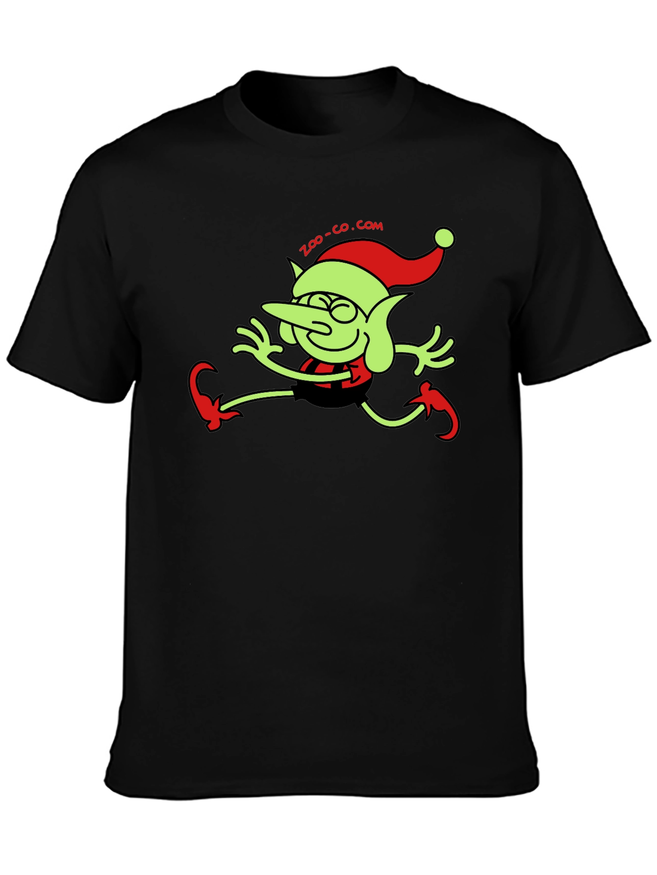 Whimsical Elf T-Shirt - Fun Cartoon Design